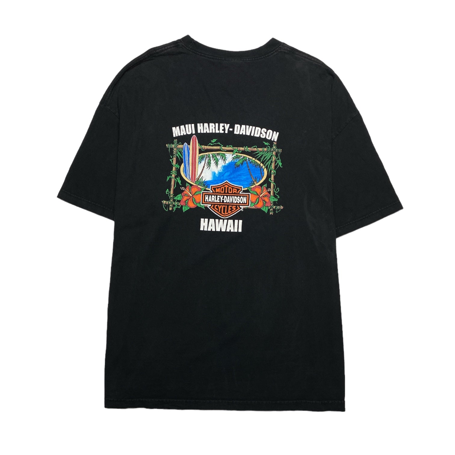 HARLEY-DAVIDSON HAWAI MOTOR CYCLES Hawaii Tee Maui Pacific