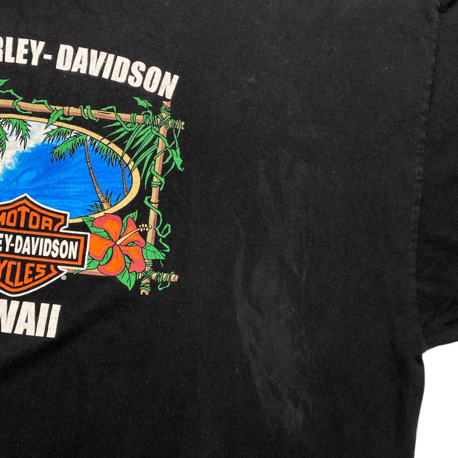 HARLEY-DAVIDSON HAWAI MOTOR CYCLES Hawaii Tee Maui Pacific