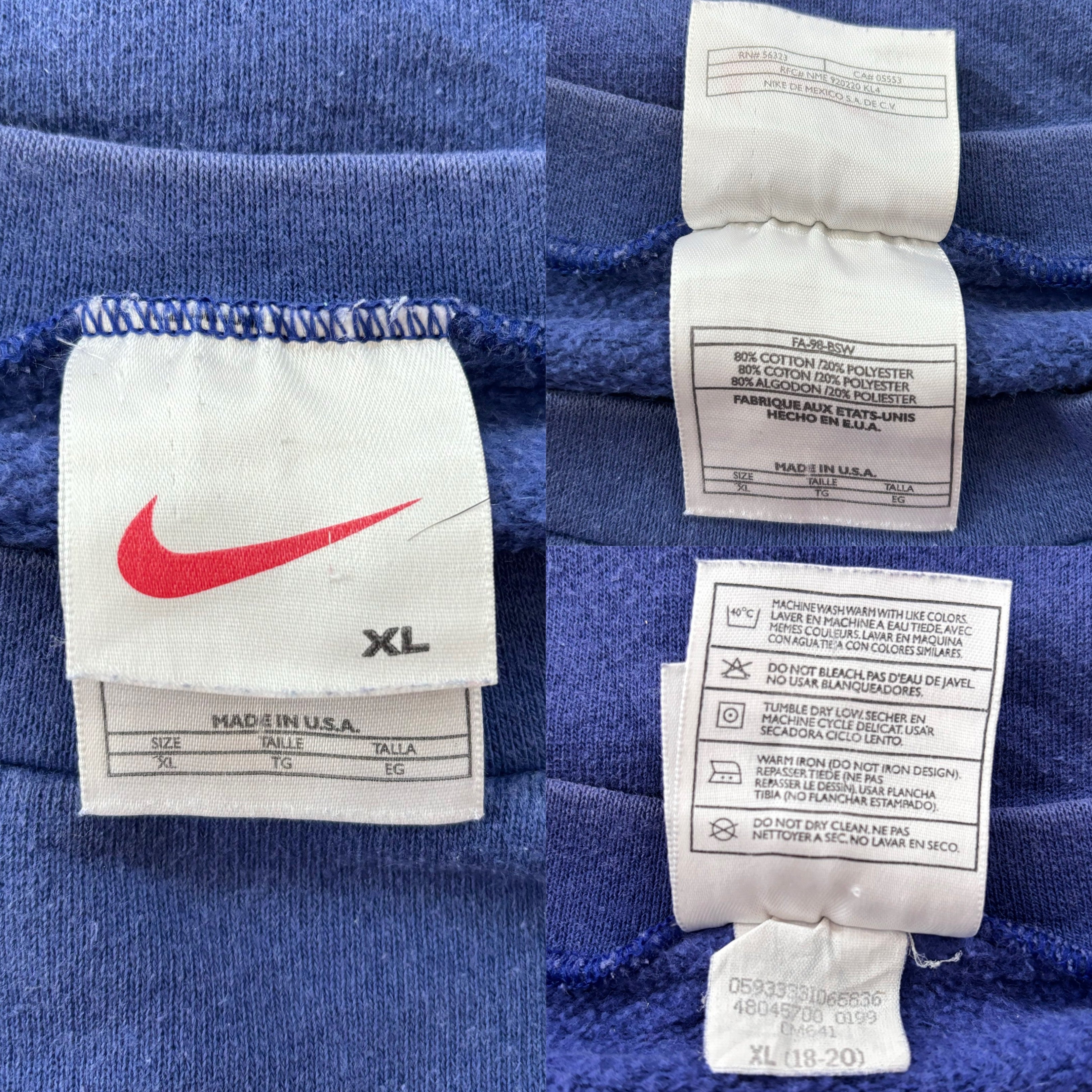 90s NIKE Sweatshirt Made in USA