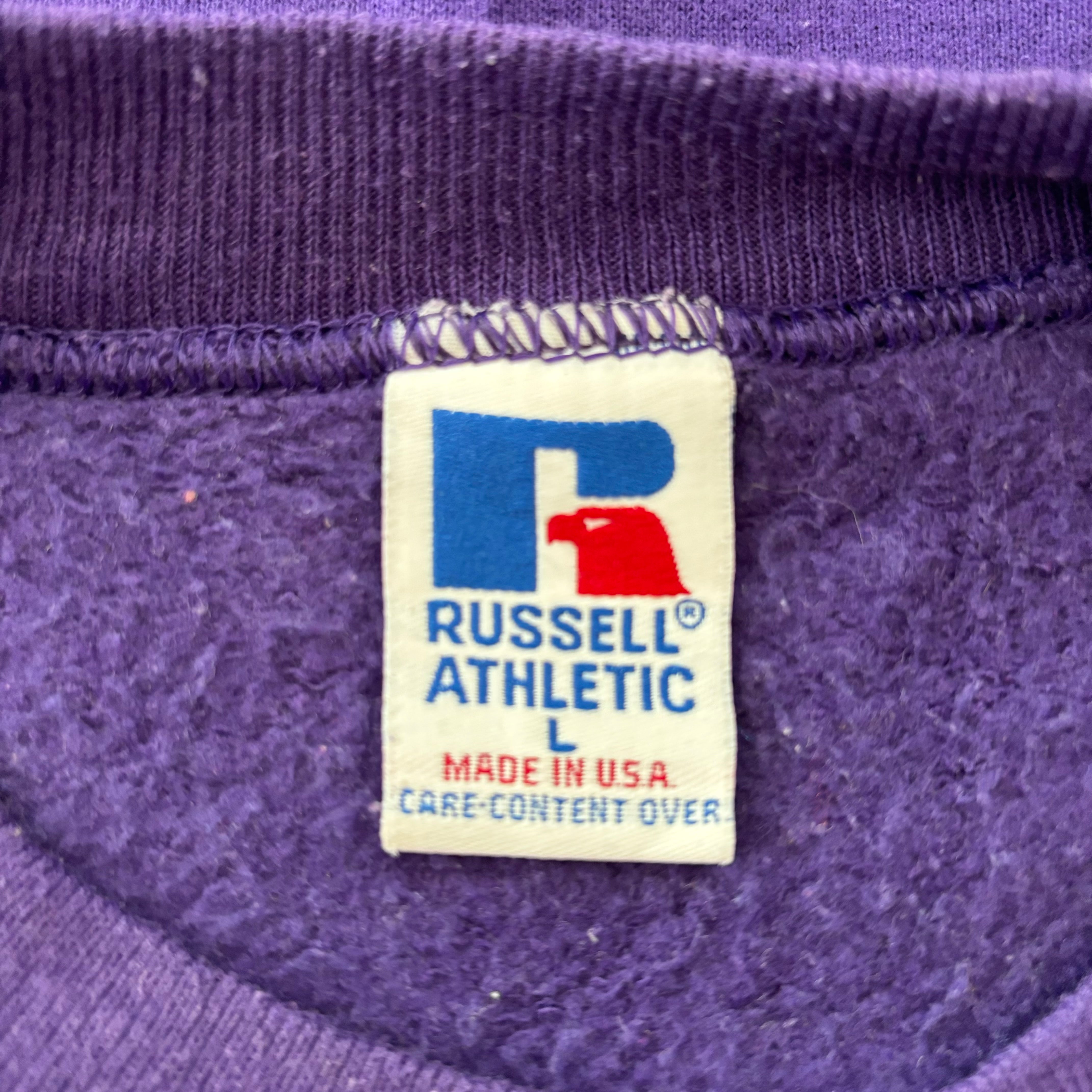 90s RUSSELL ATHLETIC Sweatshirt Made in USA