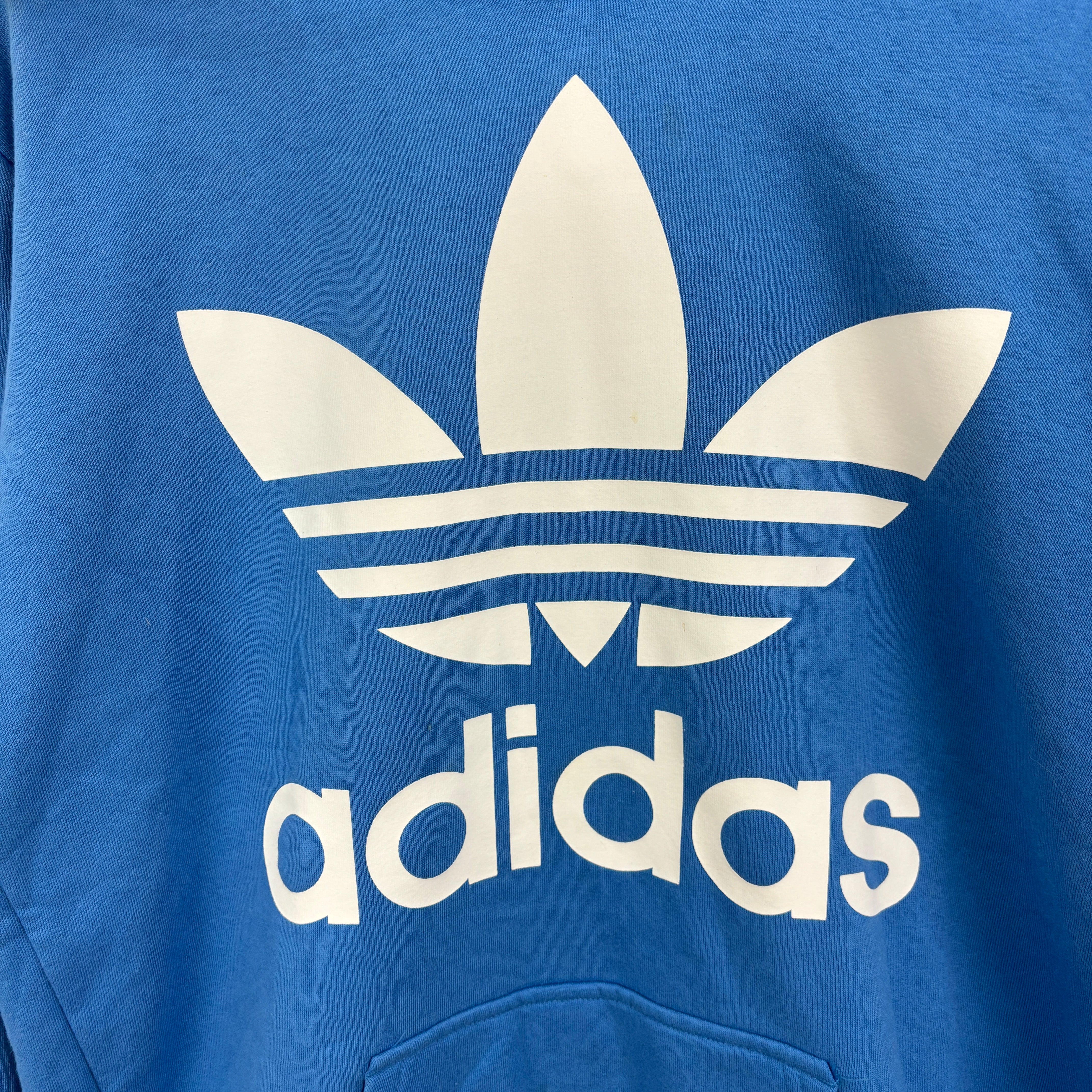 adidas Originals Trefoil Hoodie blue BF TRE HOODIE.