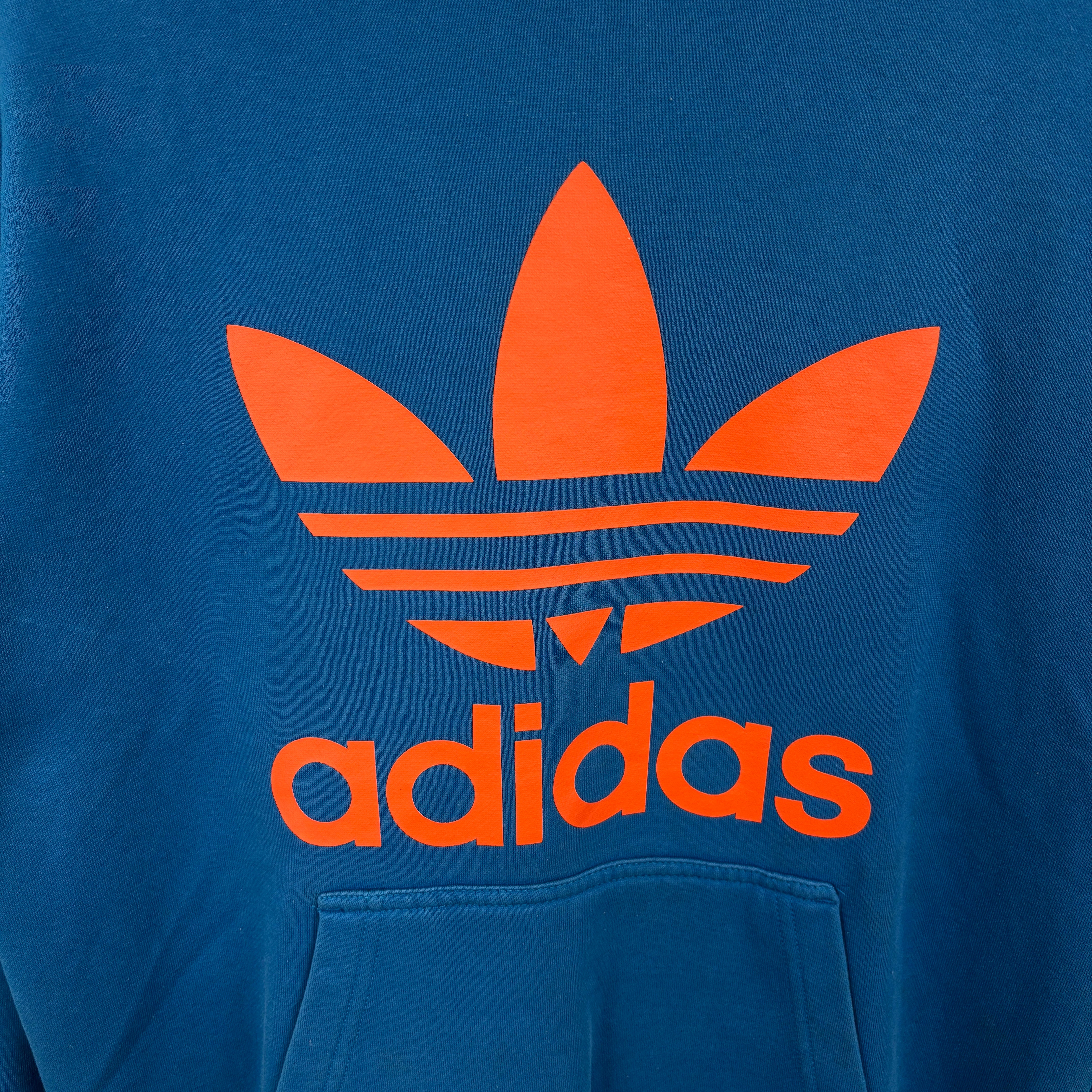 adidas Hoodie blue TREFOIL HOO.