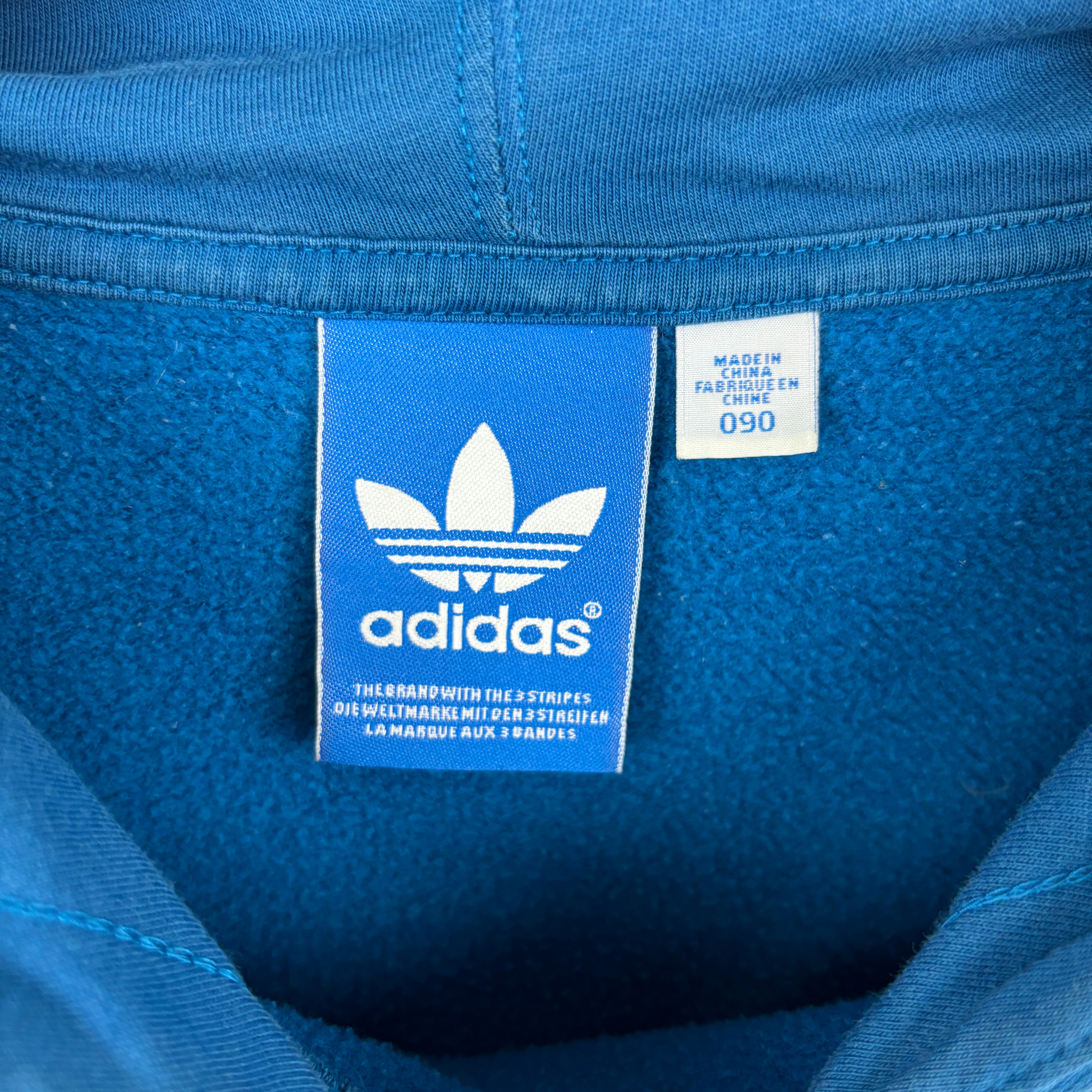 adidas Hoodie blue TREFOIL HOO.