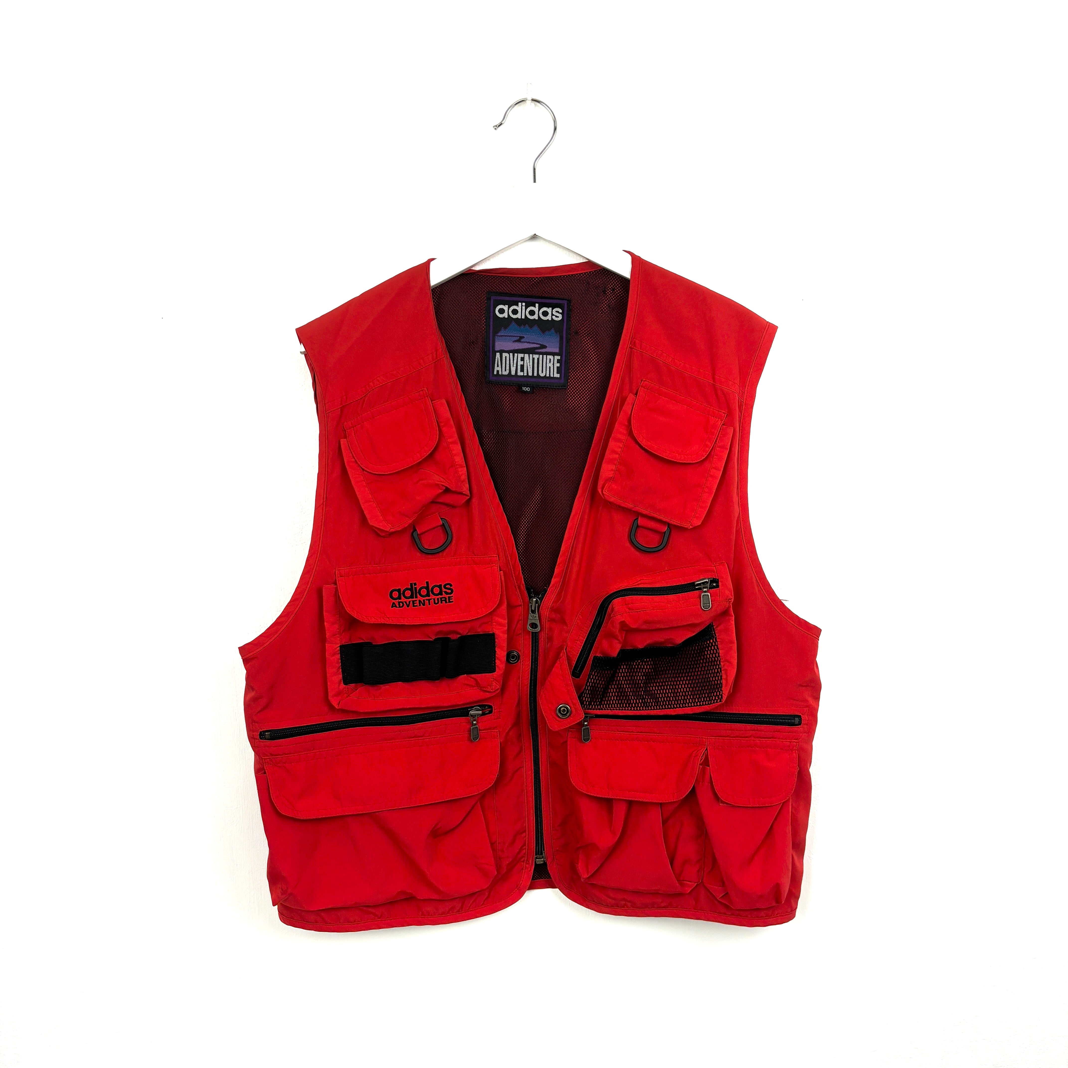 adidas ADVENTURE fishing vest 90s.