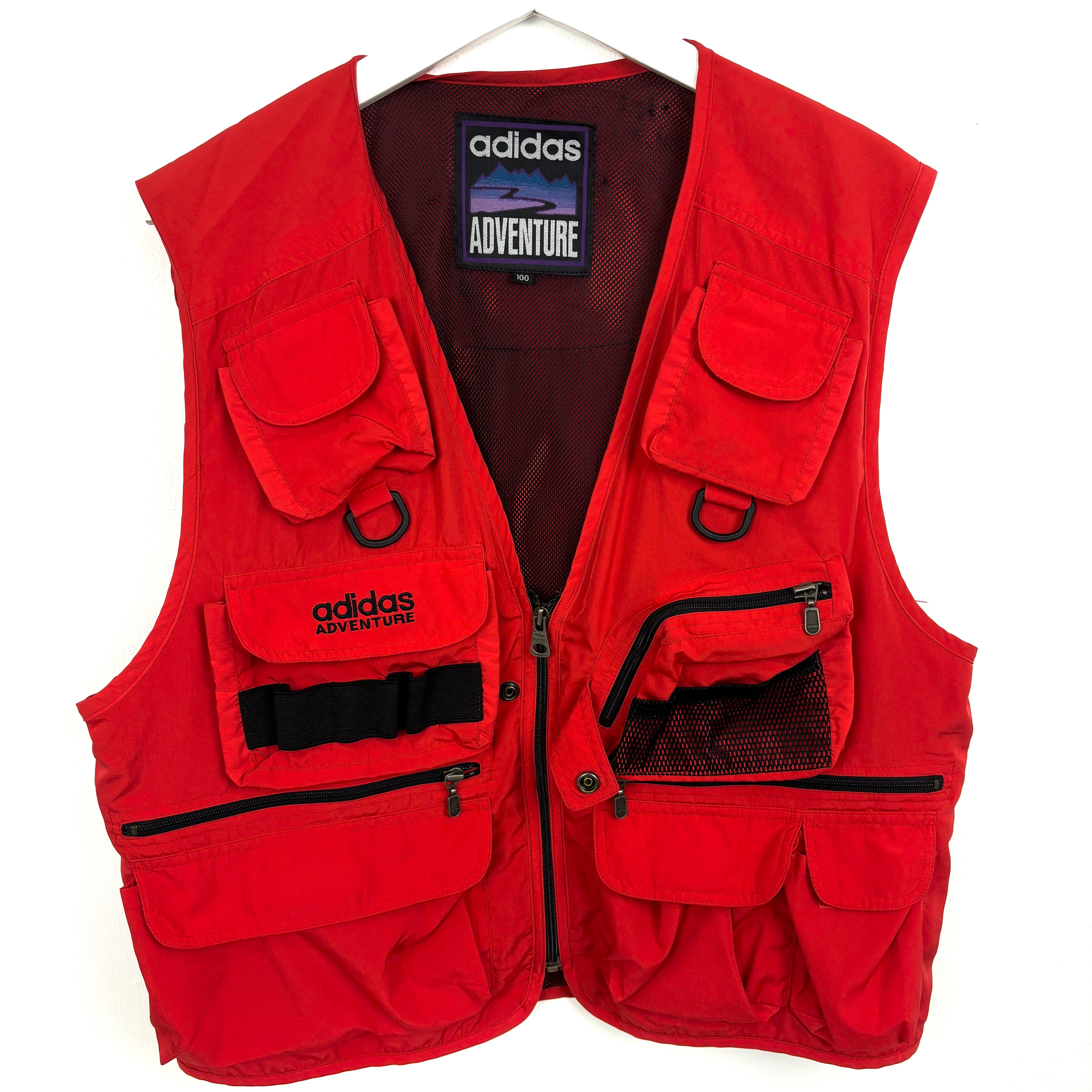 adidas ADVENTURE fishing vest 90s.