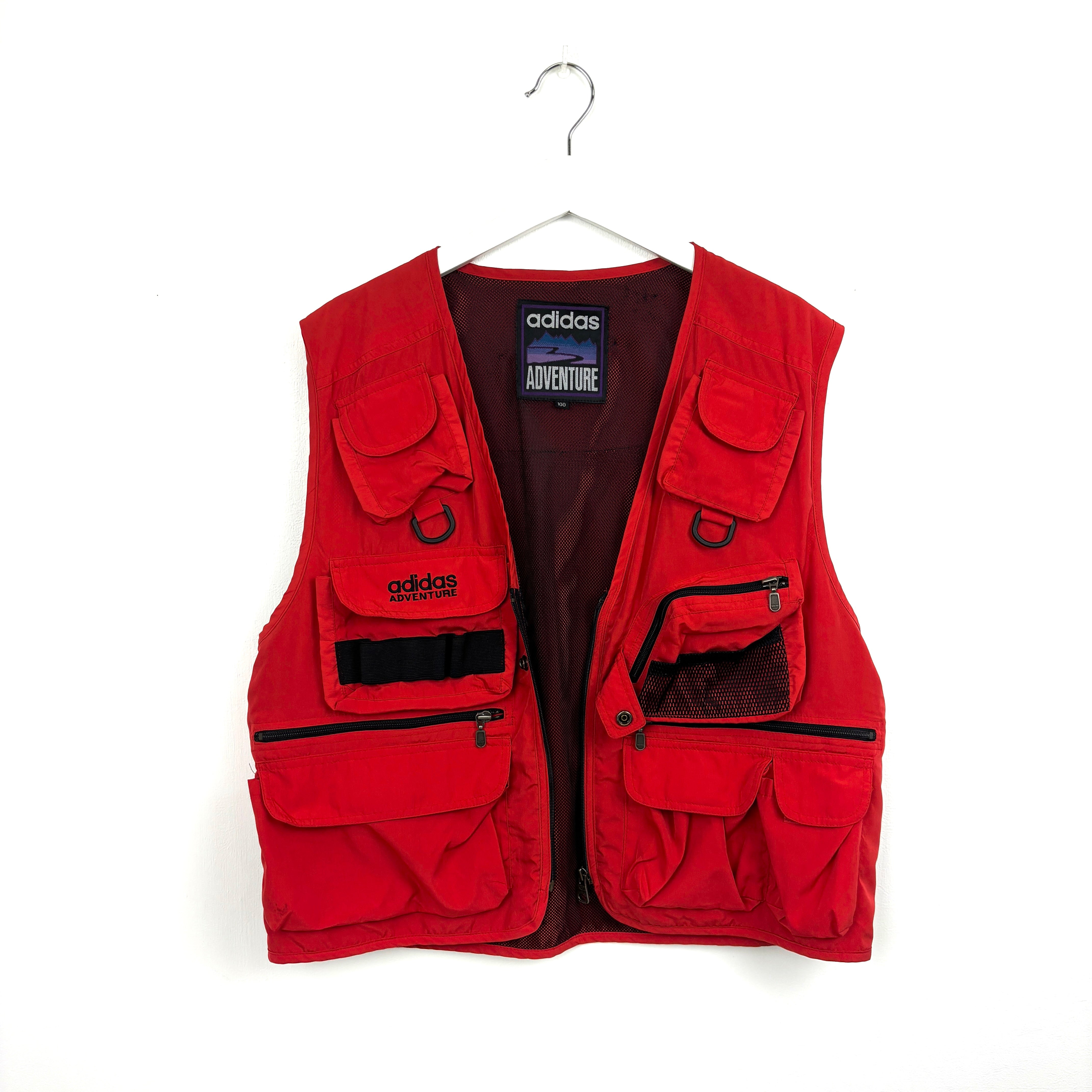 adidas ADVENTURE fishing vest 90s.