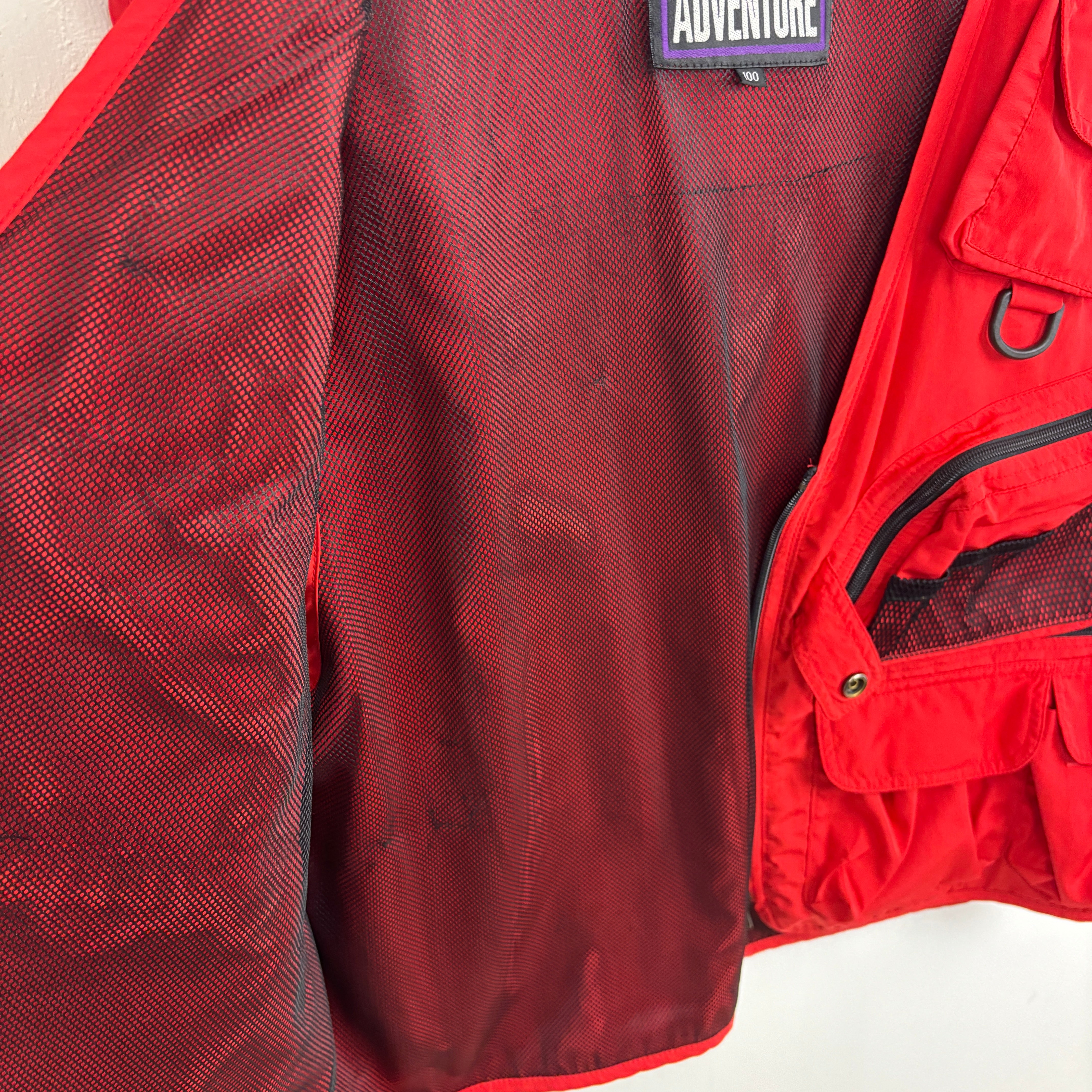 adidas ADVENTURE fishing vest 90s.