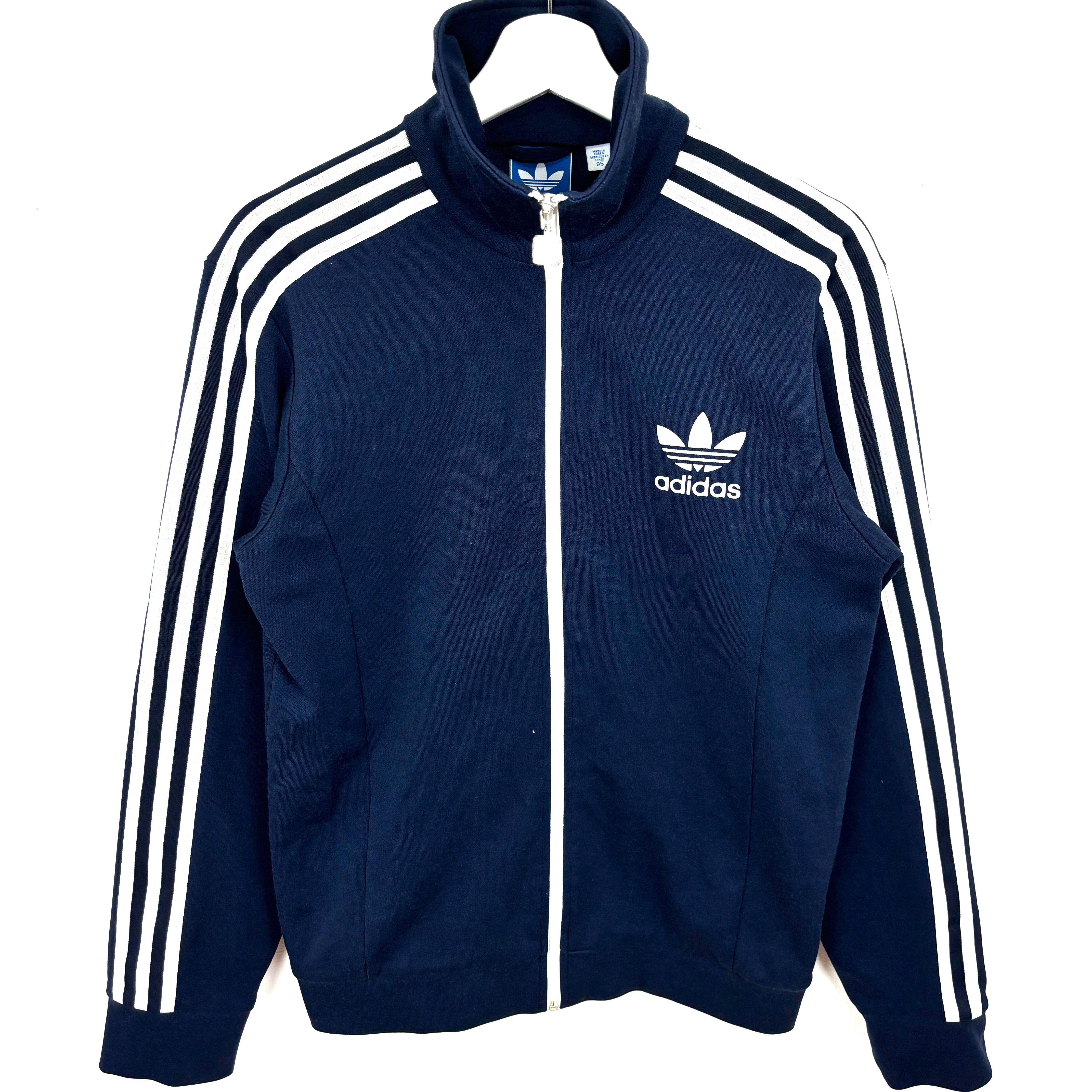 adidas Firebird Track Jacket Tracksuit Track TOP 3 Stripe navy