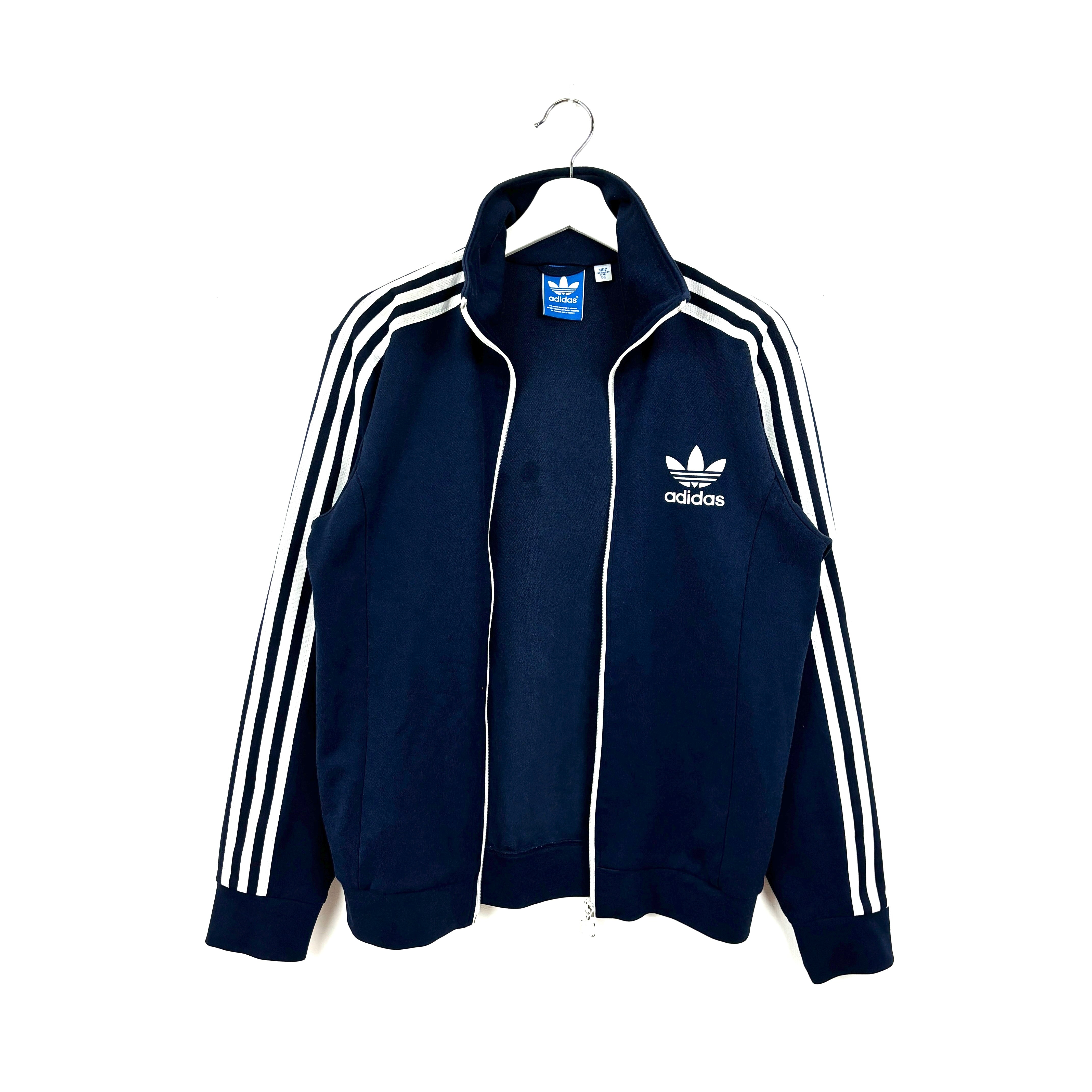 adidas Firebird Track Jacket Tracksuit Track TOP 3 Stripe navy