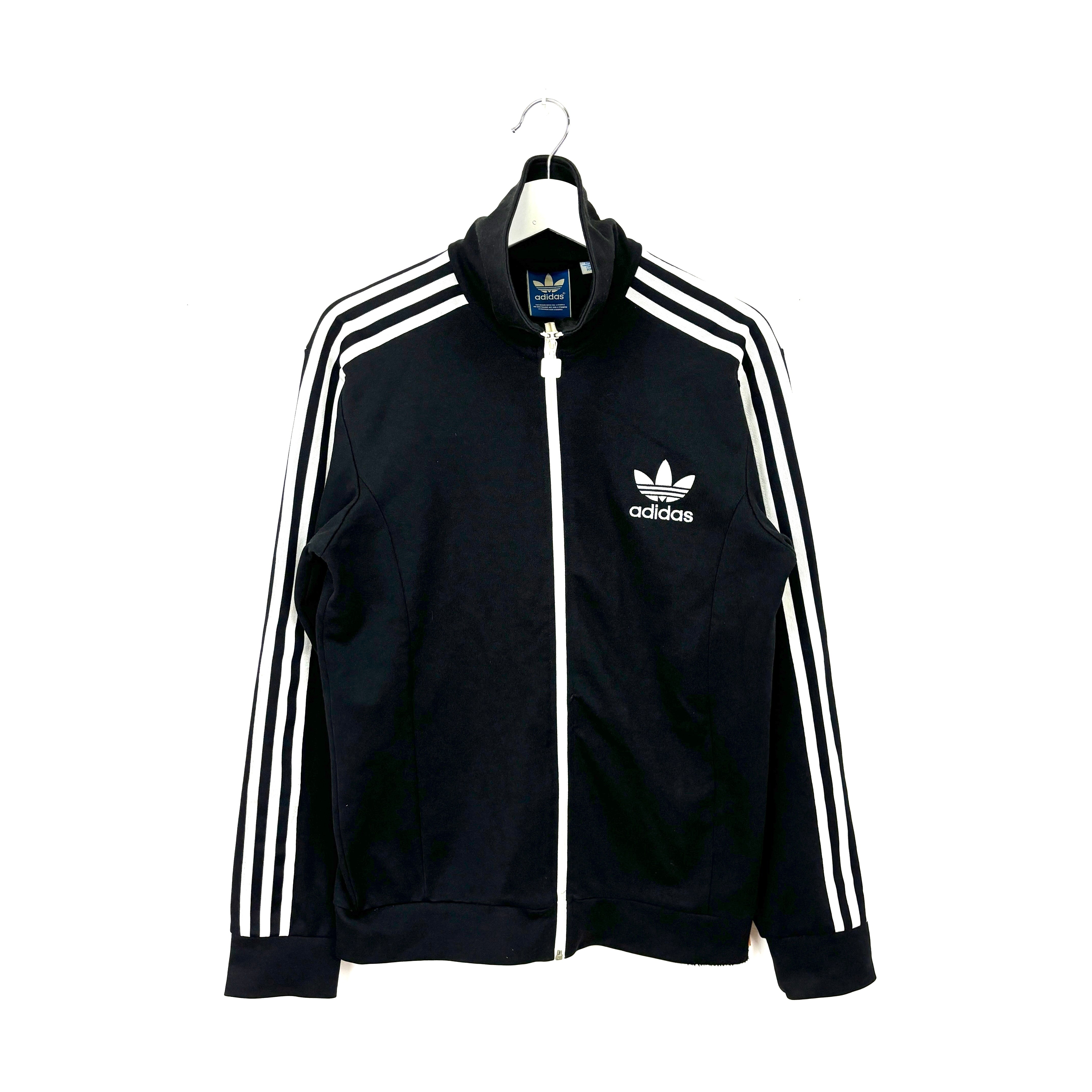 adidas Firebird Track Jacket Tracksuit Track TOP 3 Stripe black.