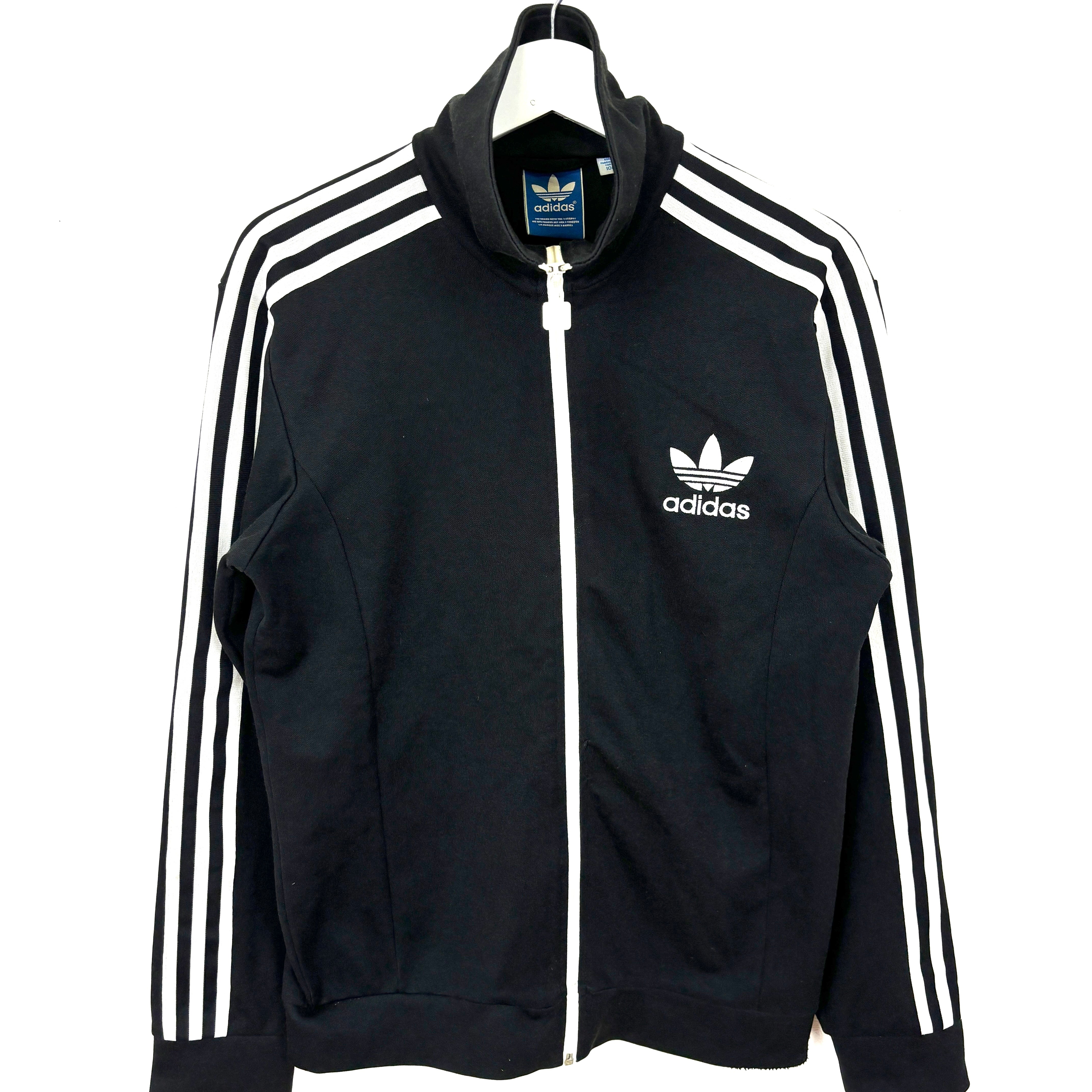 adidas Firebird Track Jacket Tracksuit Track TOP 3 Stripe black.