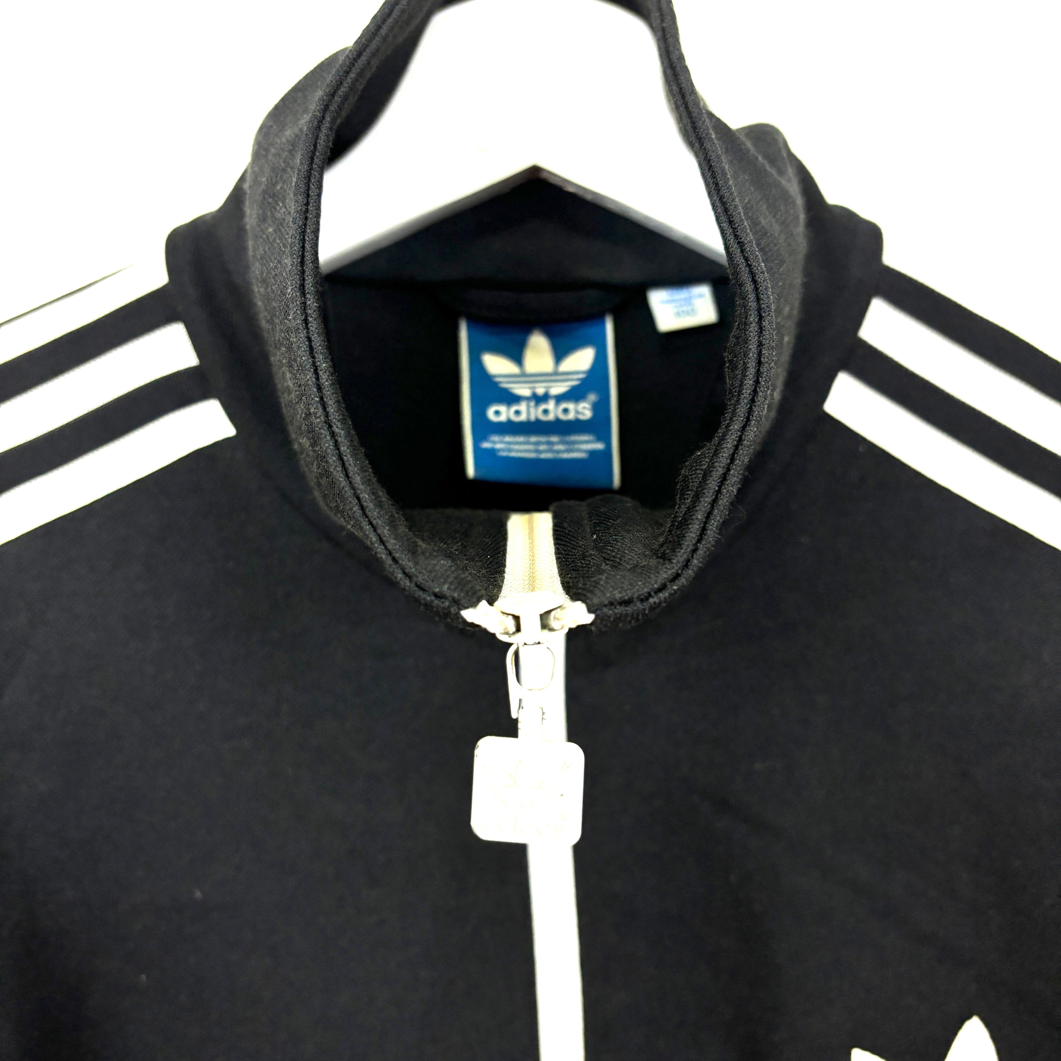 adidas Firebird Track Jacket Tracksuit Track TOP 3 Stripe black.