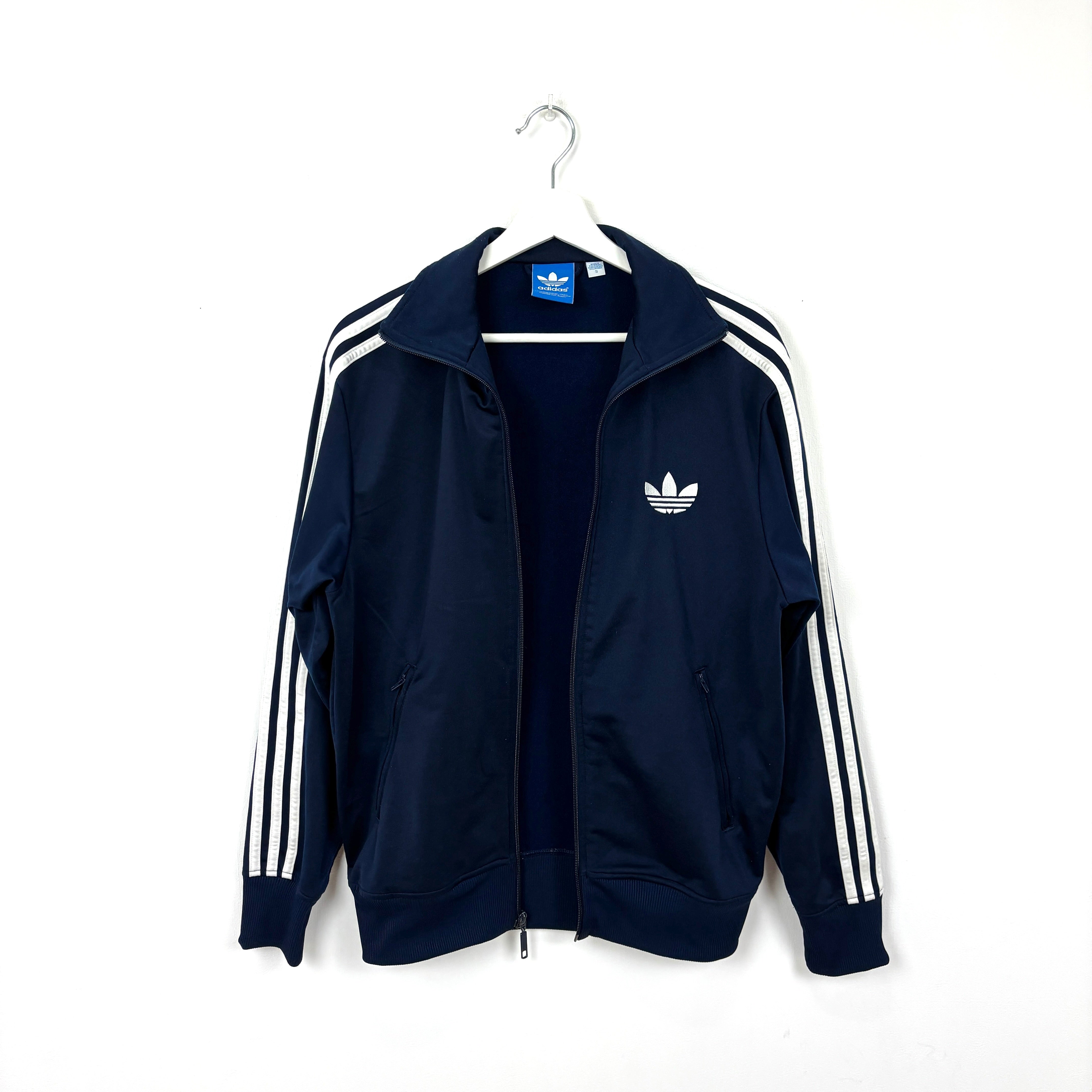 adidas Firebird Track Jacket Tracksuit Track TOP 3 Stripe Navy