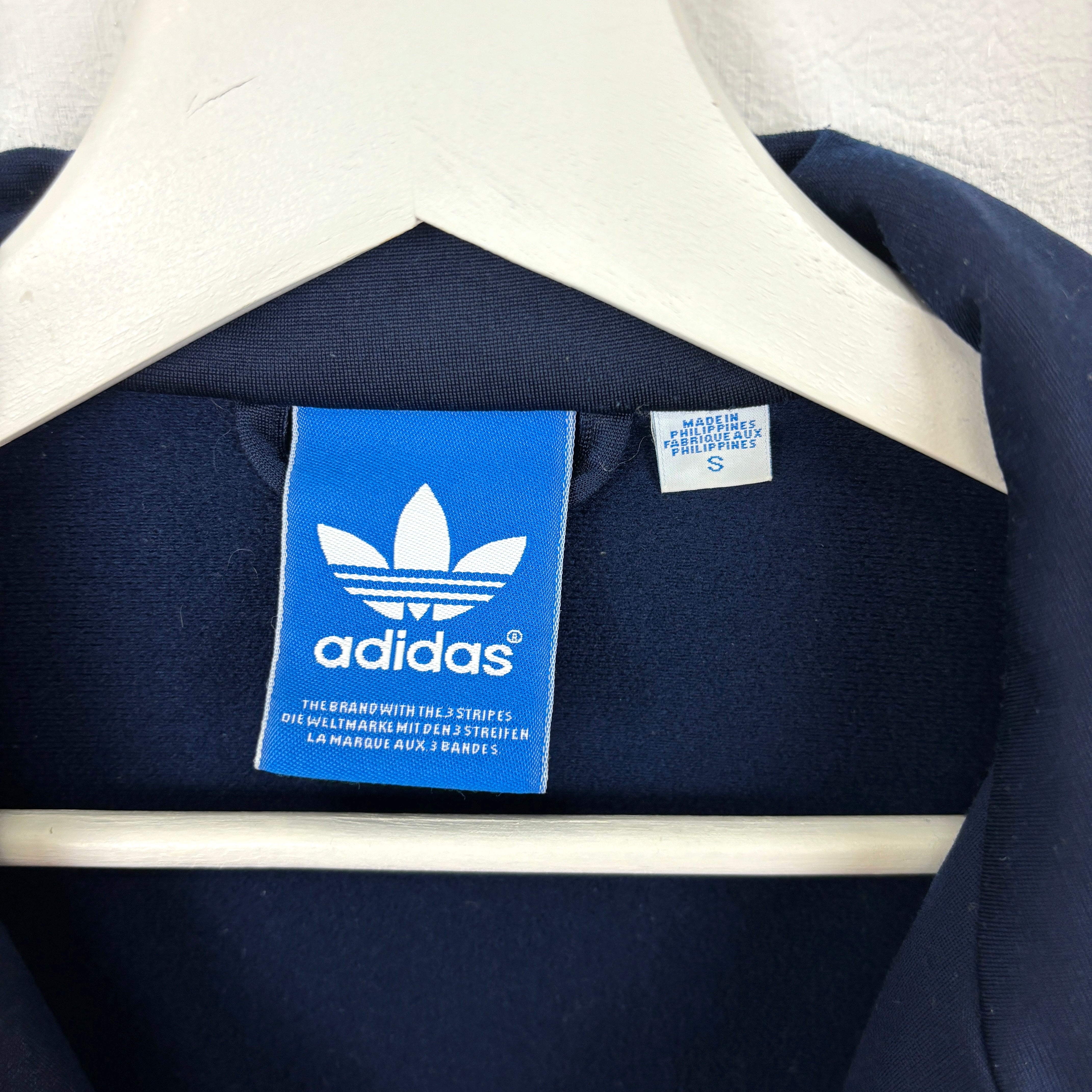 adidas Firebird Track Jacket Tracksuit Track TOP 3 Stripe Navy