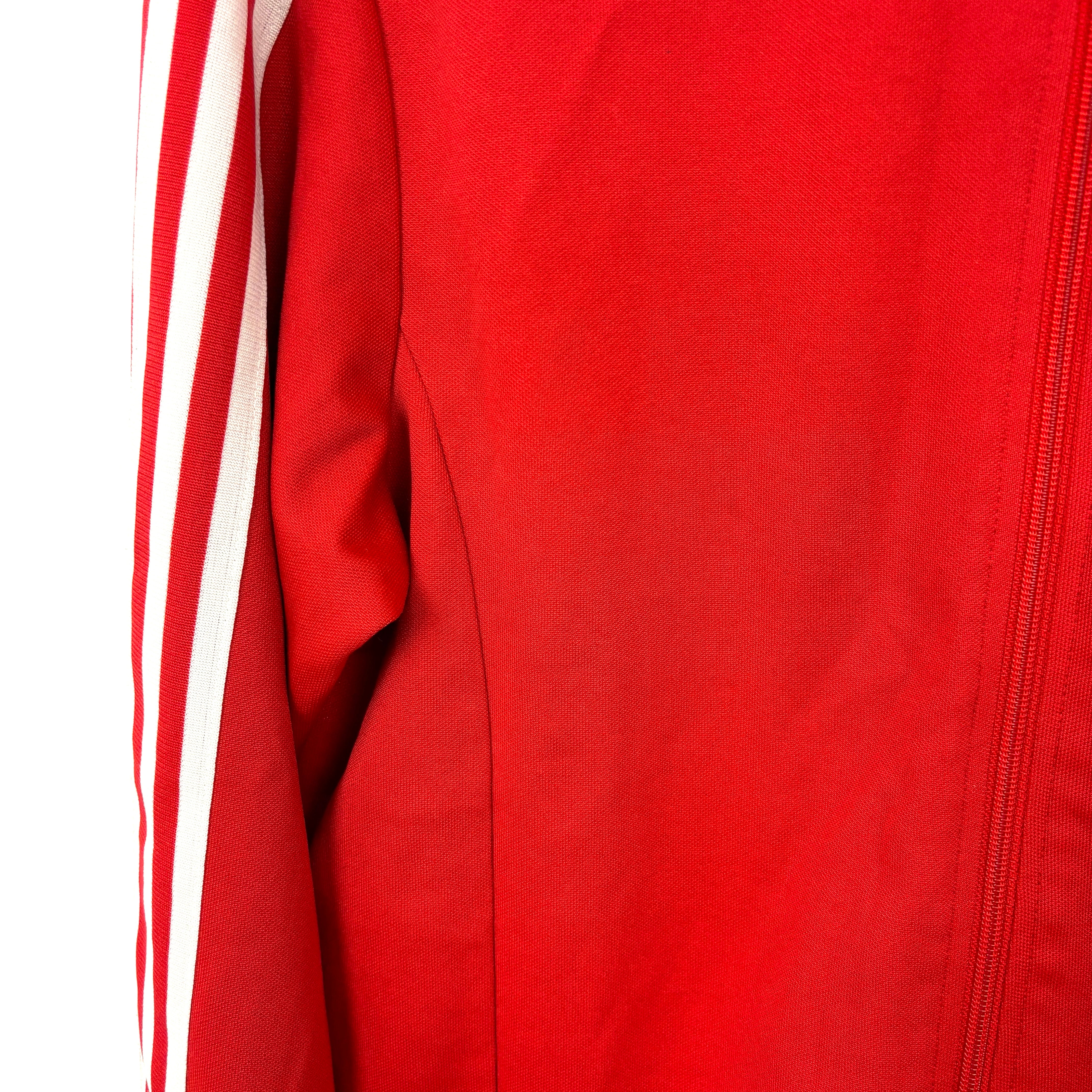 adidas Firebird Track Jacket Tracksuit Track TOP 3 Stripe red