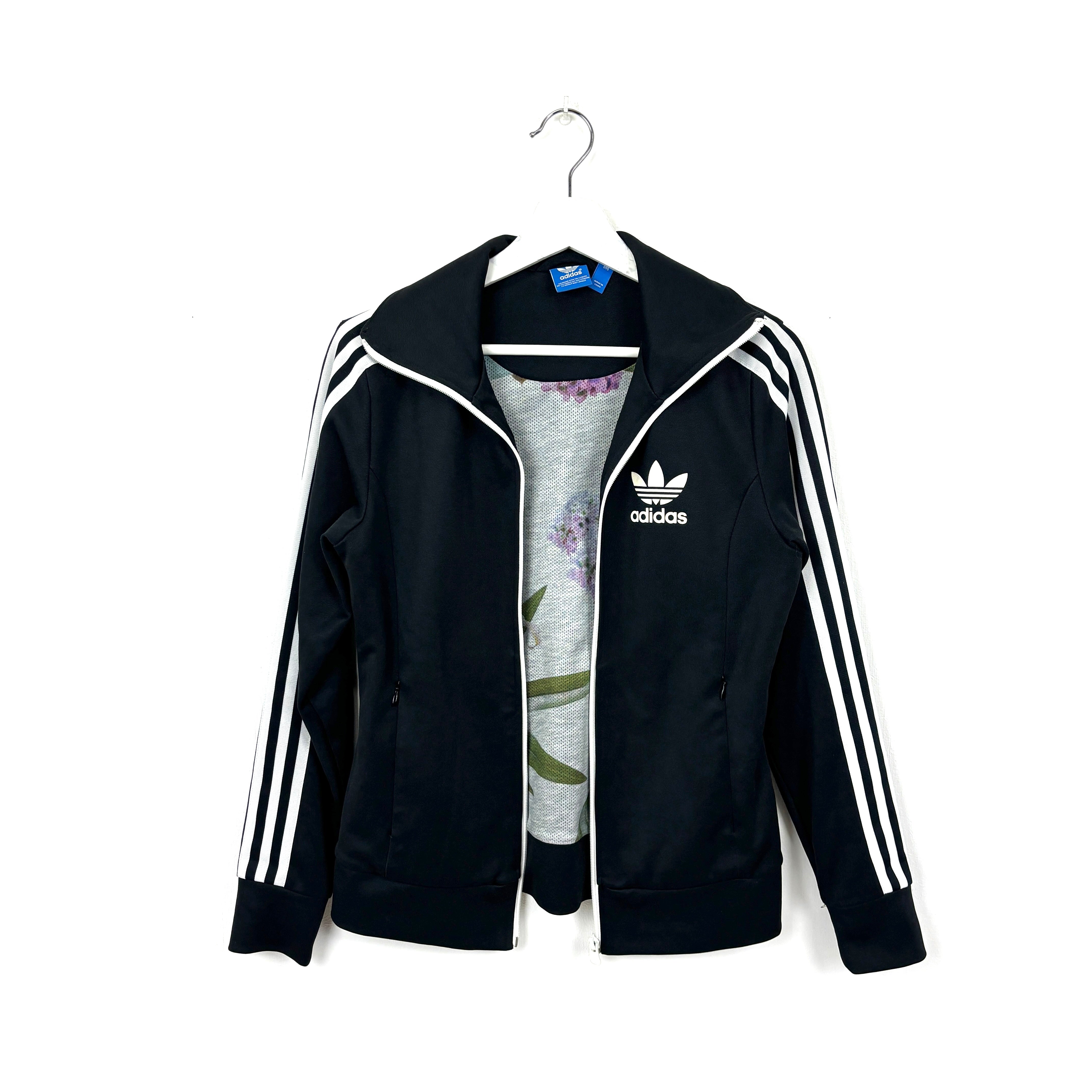 adidas Firebird Track Jacket Tracksuit Track TOP 3 Stripe black