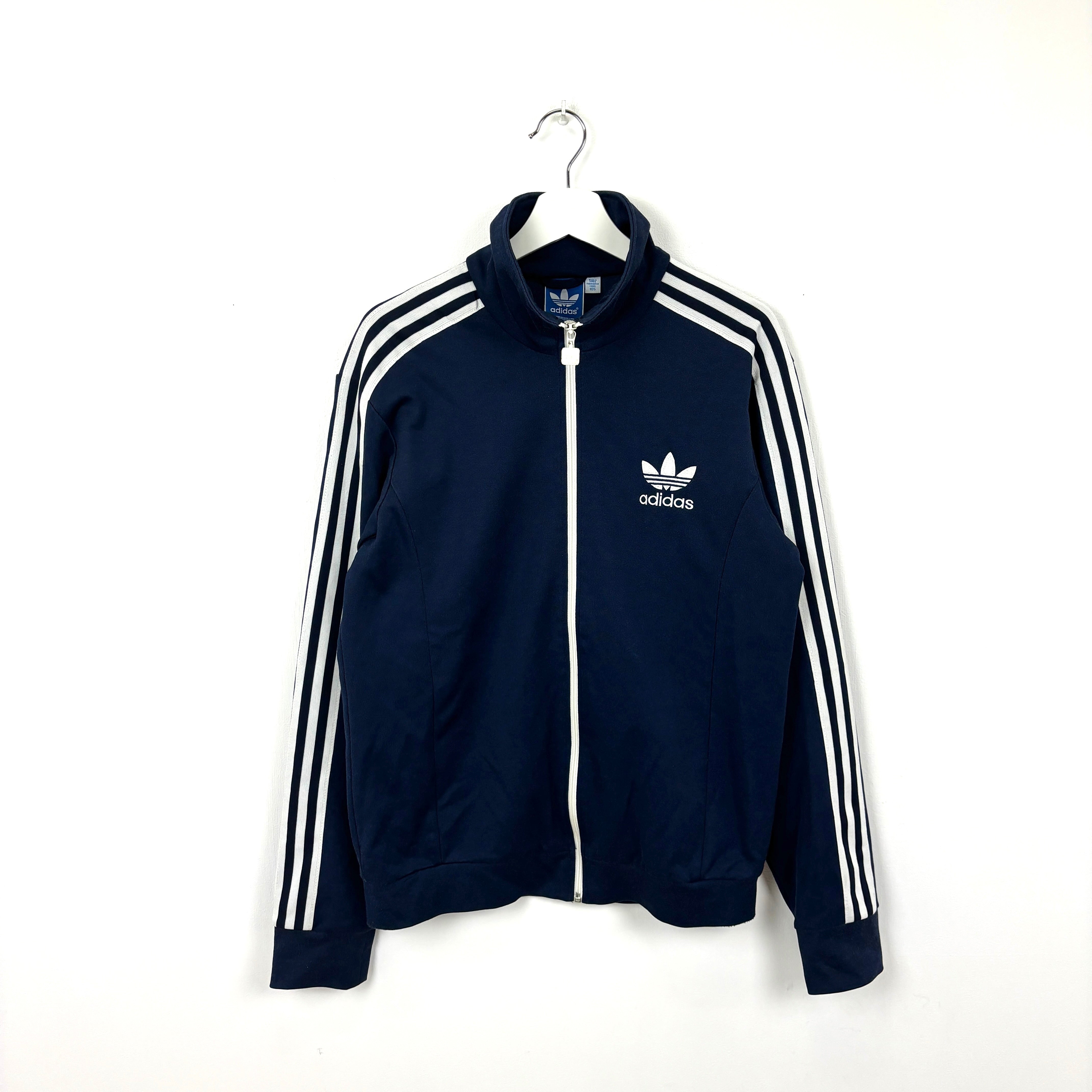 adidas Firebird Track Jacket Tracksuit Track TOP 3 Stripe navy