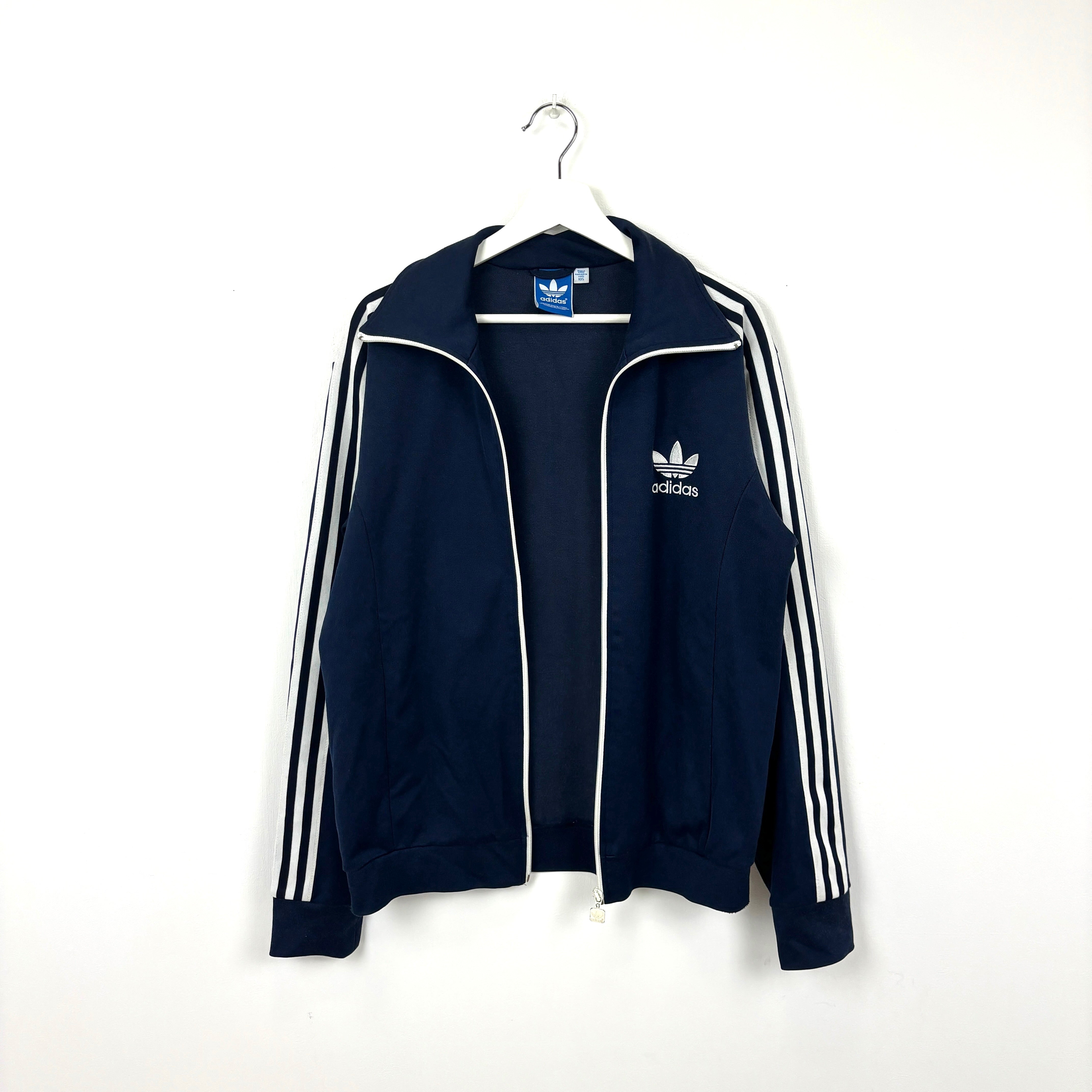 adidas Firebird Track Jacket Tracksuit Track TOP 3 Stripe navy