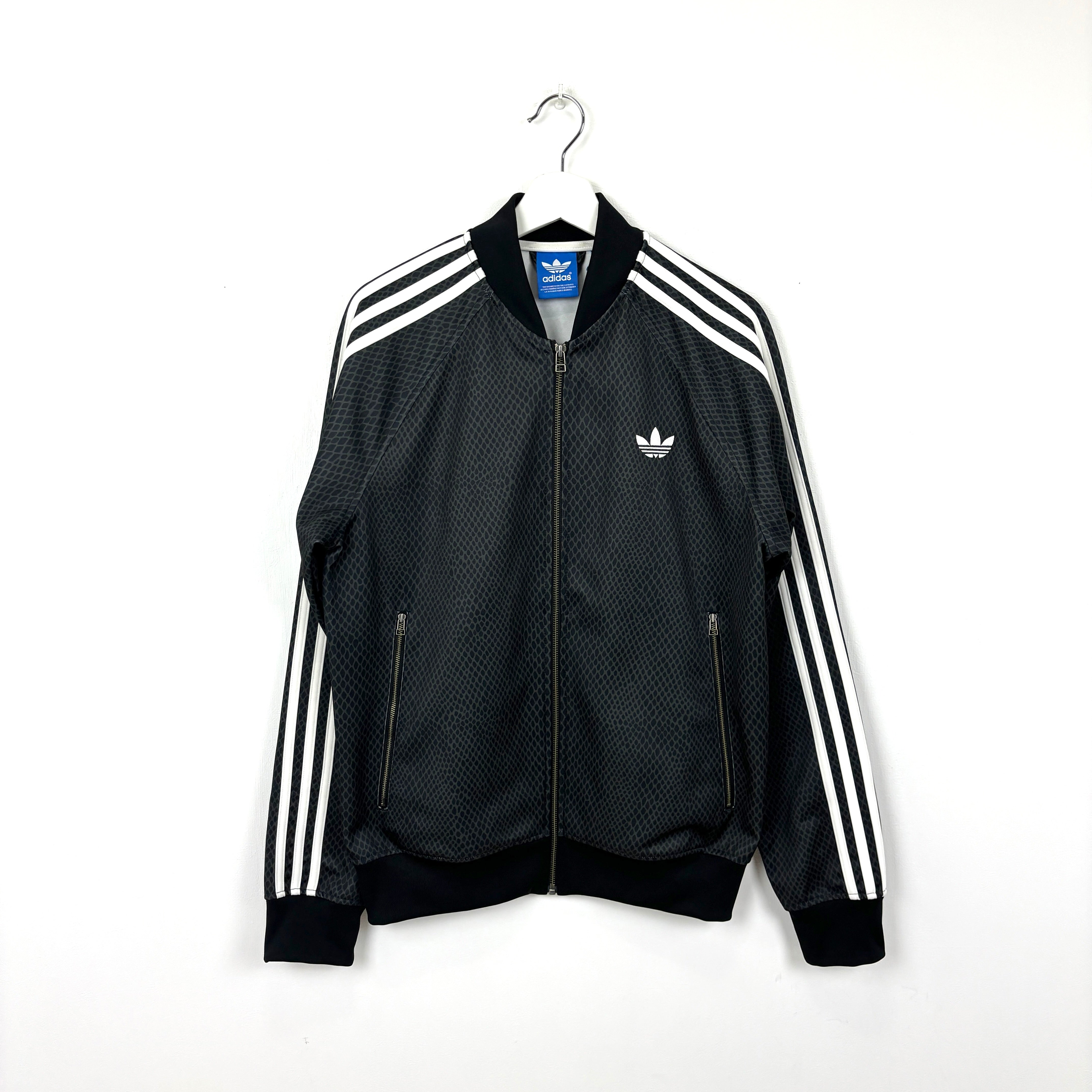 adidas Firebird Track Jacket Tracksuit Track TOP 3 Stripe black