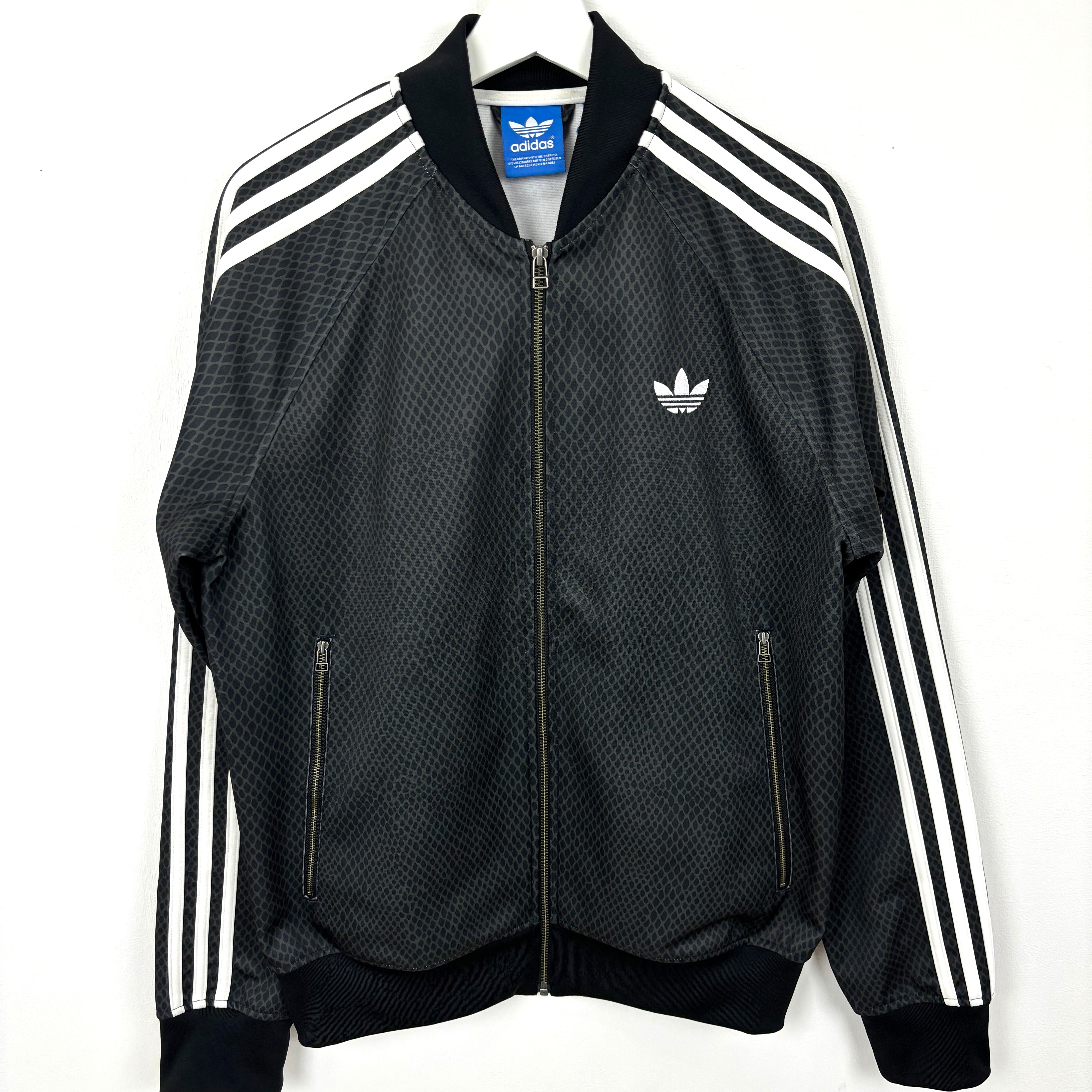 adidas Firebird Track Jacket Tracksuit Track TOP 3 Stripe black