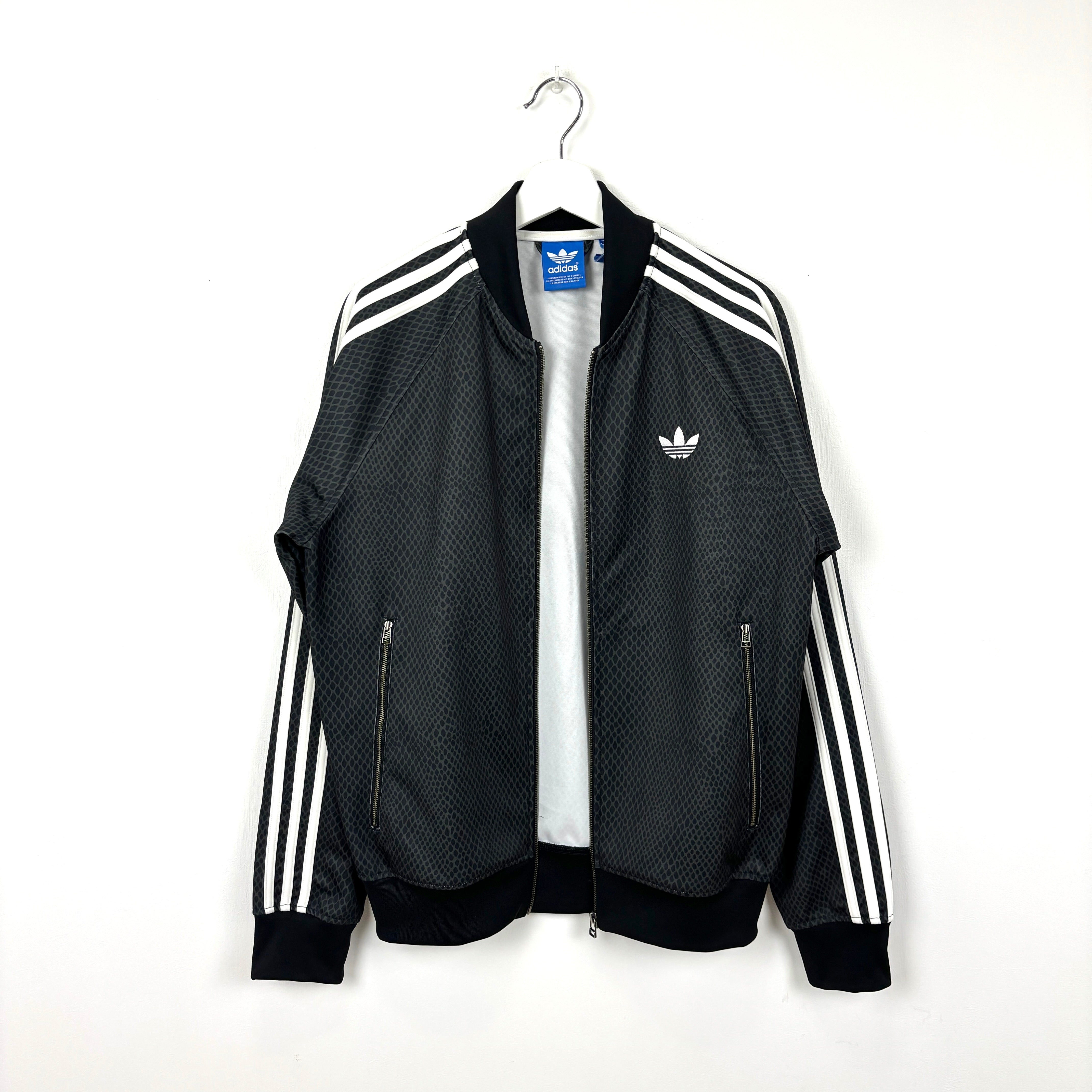 adidas Firebird Track Jacket Tracksuit Track TOP 3 Stripe black