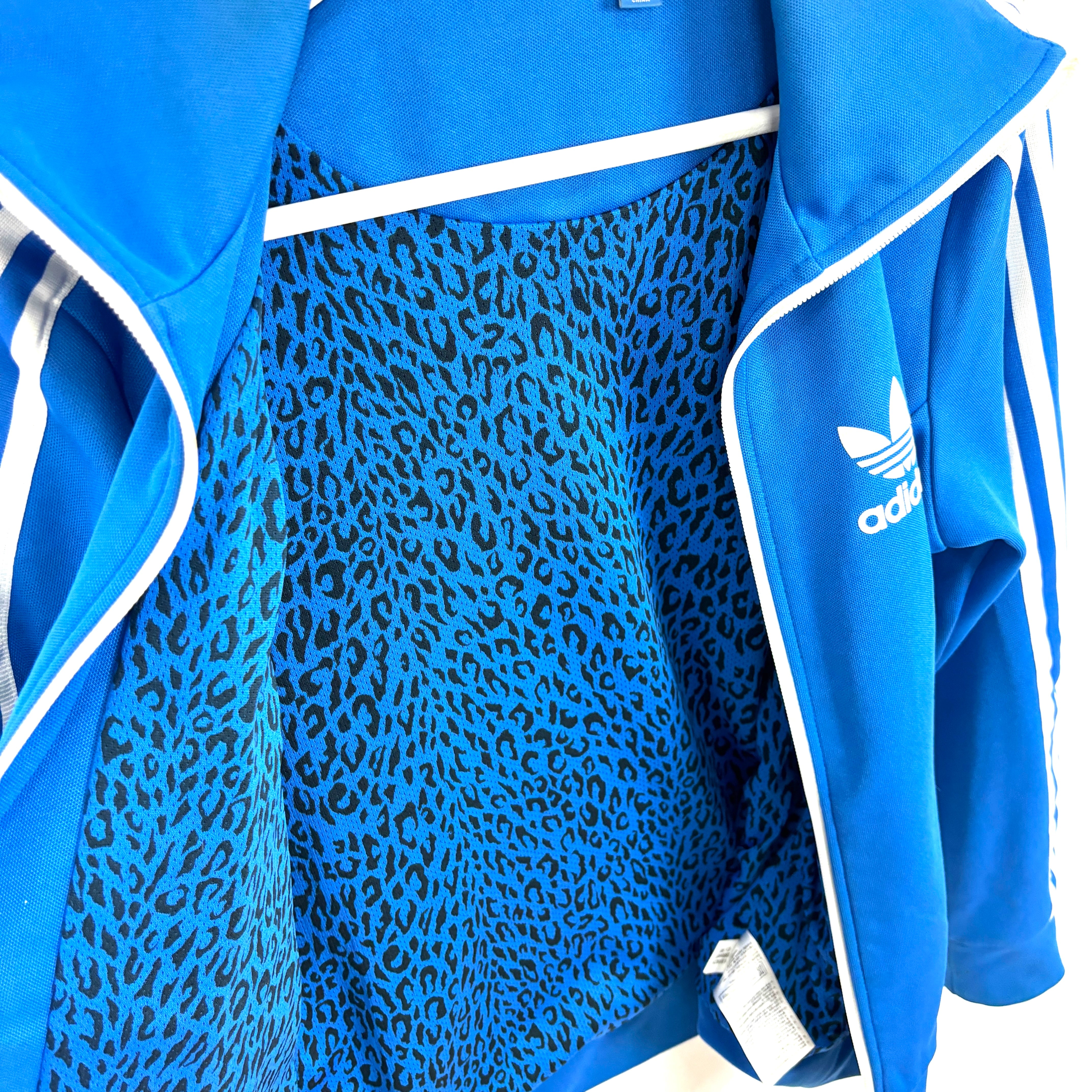 adidas Firebird Track Jacket Tracksuit Track TOP 3 Stripe blue