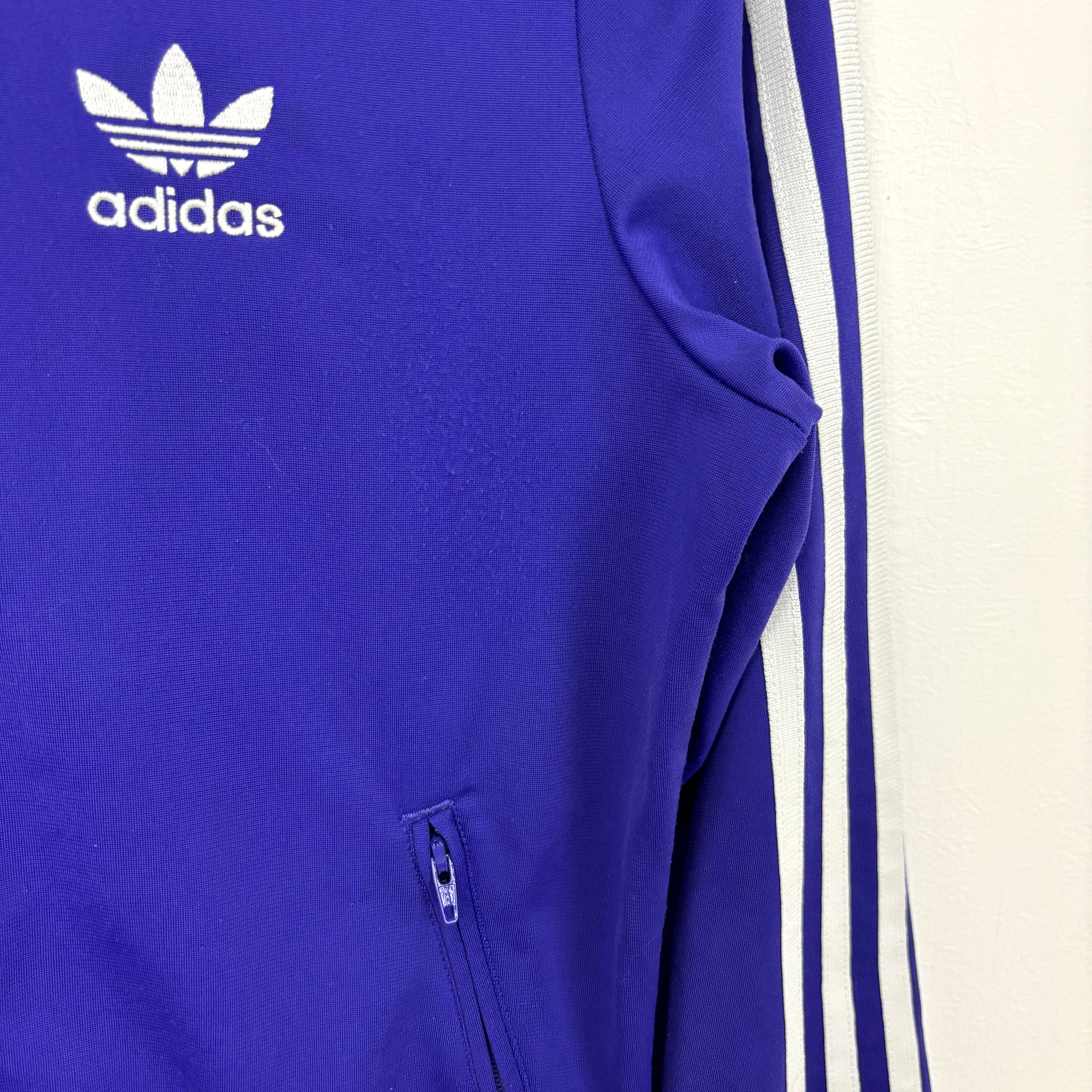 adidas Firebird Track Jacket Tracksuit Track TOP 3 Stripe purple