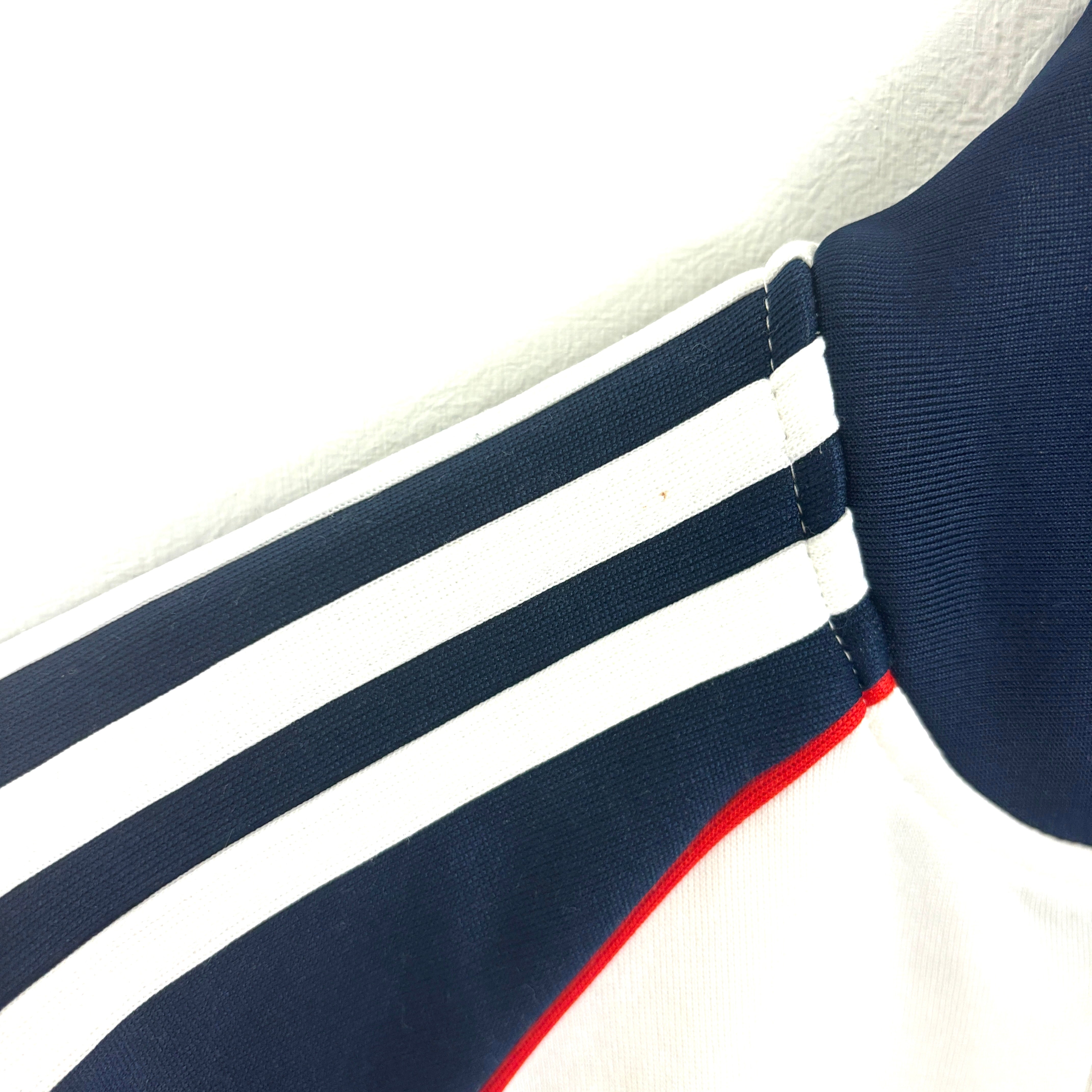 adidas Firebird Track Jacket Tracksuit Track TOP 3 Stripe Navy×White