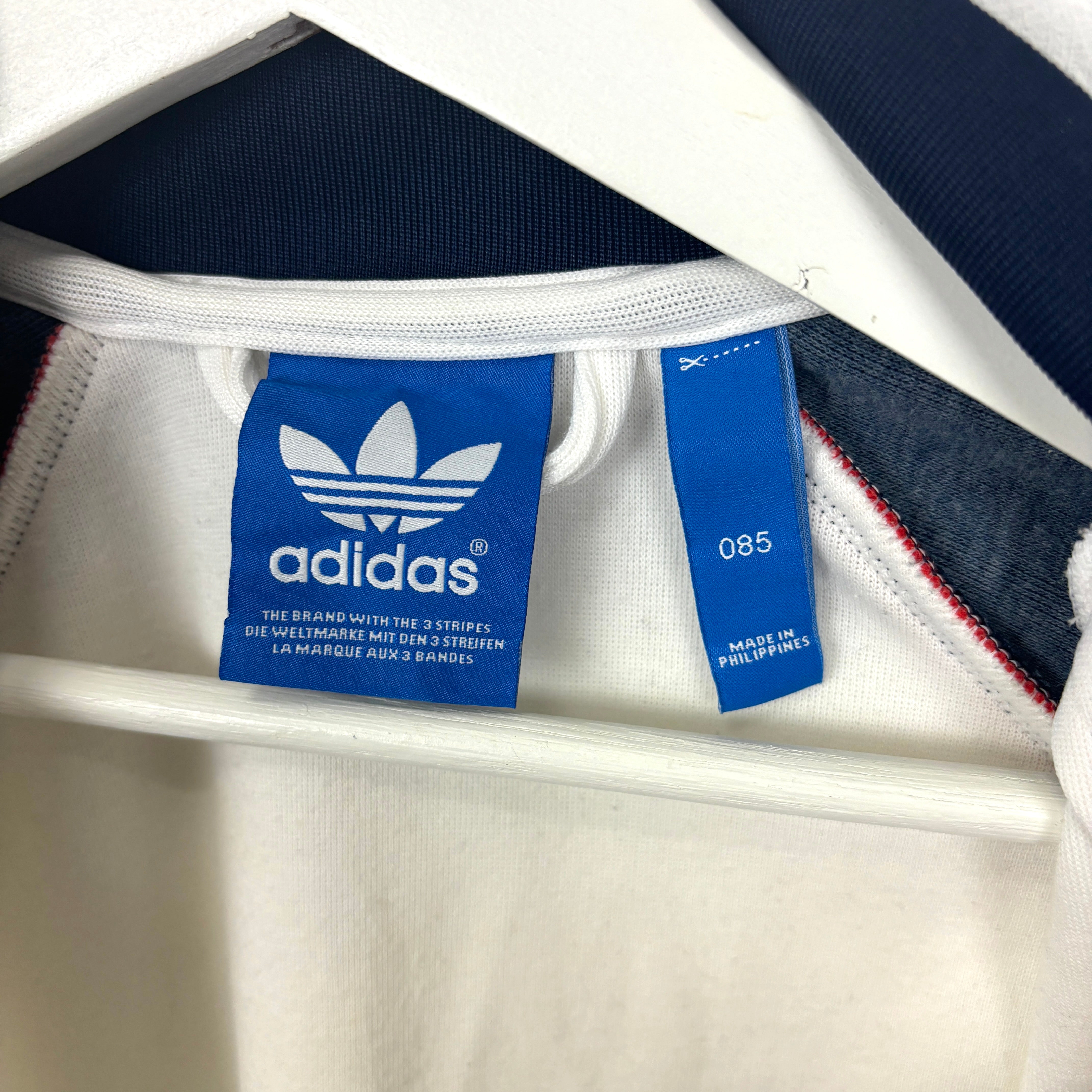 adidas Firebird Track Jacket Tracksuit Track TOP 3 Stripe Navy×White