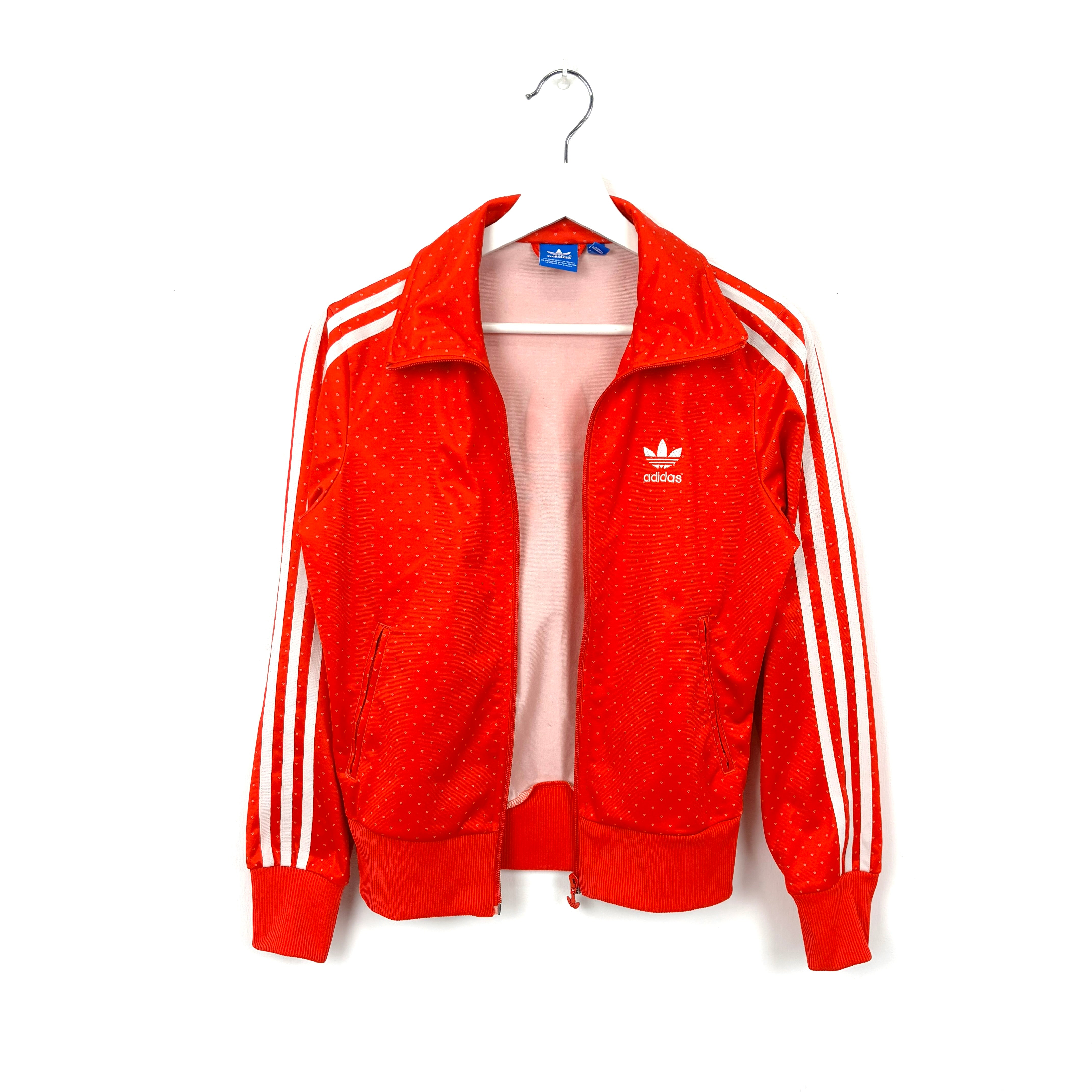 adidas Firebird Track Jacket Tracksuit Track TOP 3 Stripe red