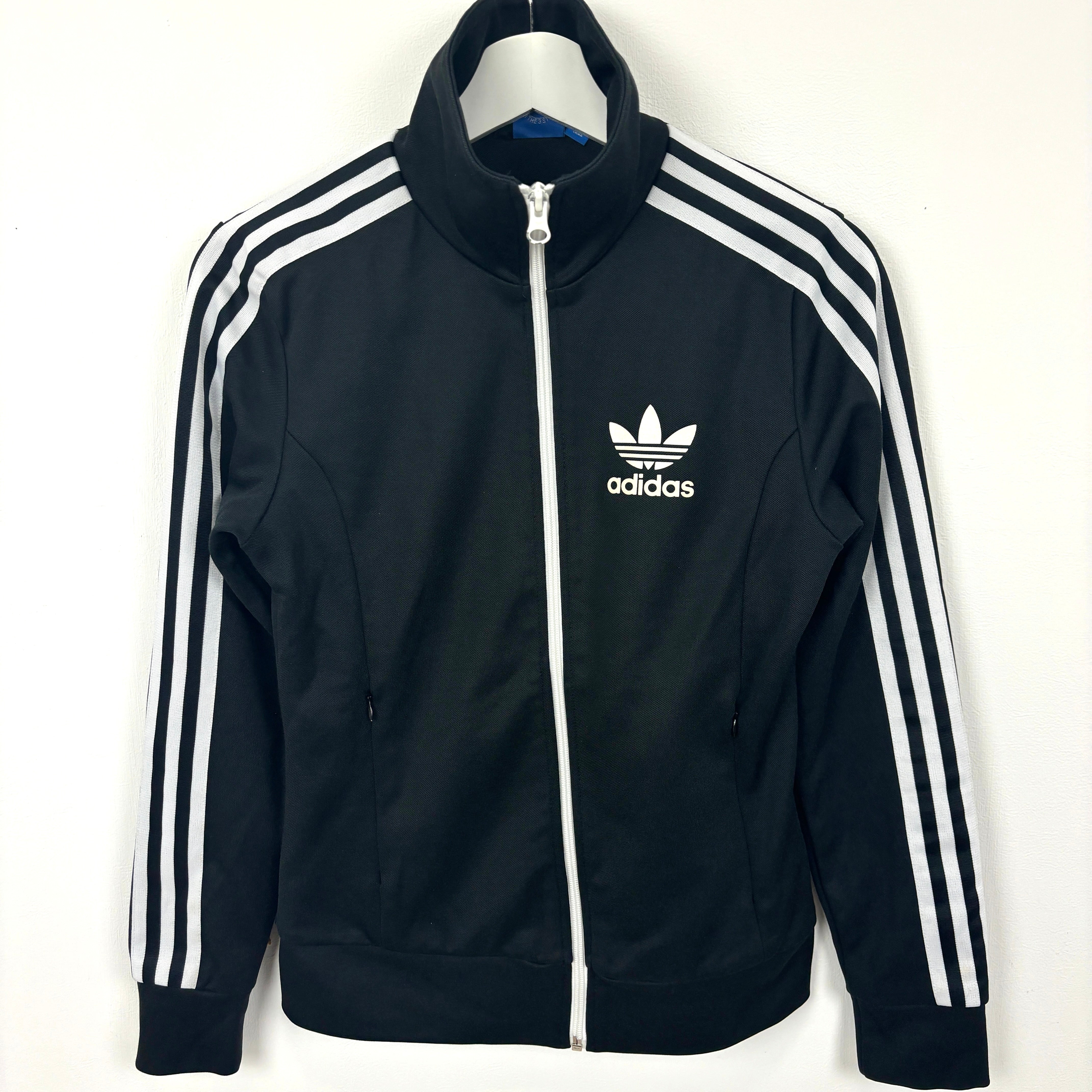 adidas Firebird Track Jacket Tracksuit Track TOP 3 Stripe black