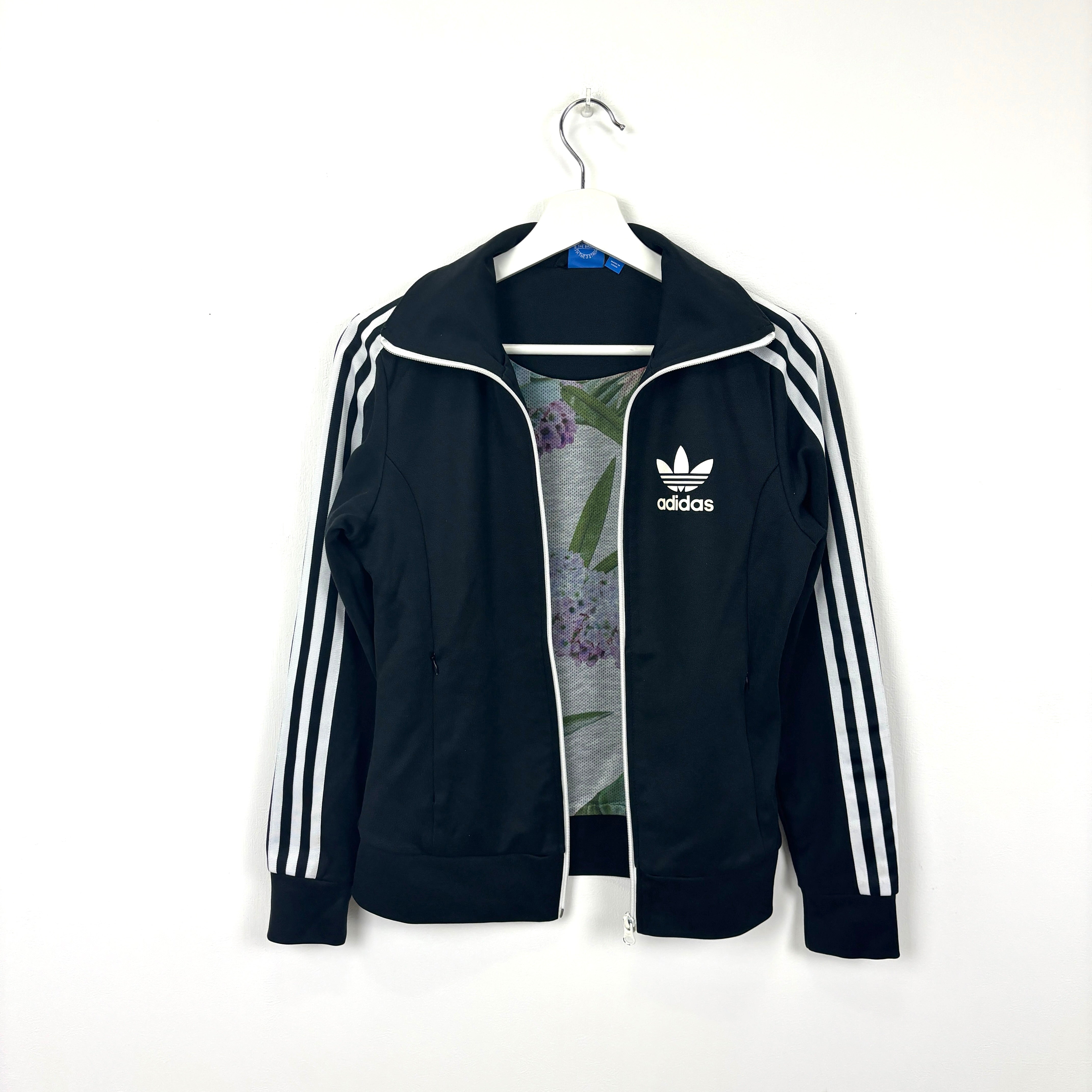 adidas Firebird Track Jacket Tracksuit Track TOP 3 Stripe black