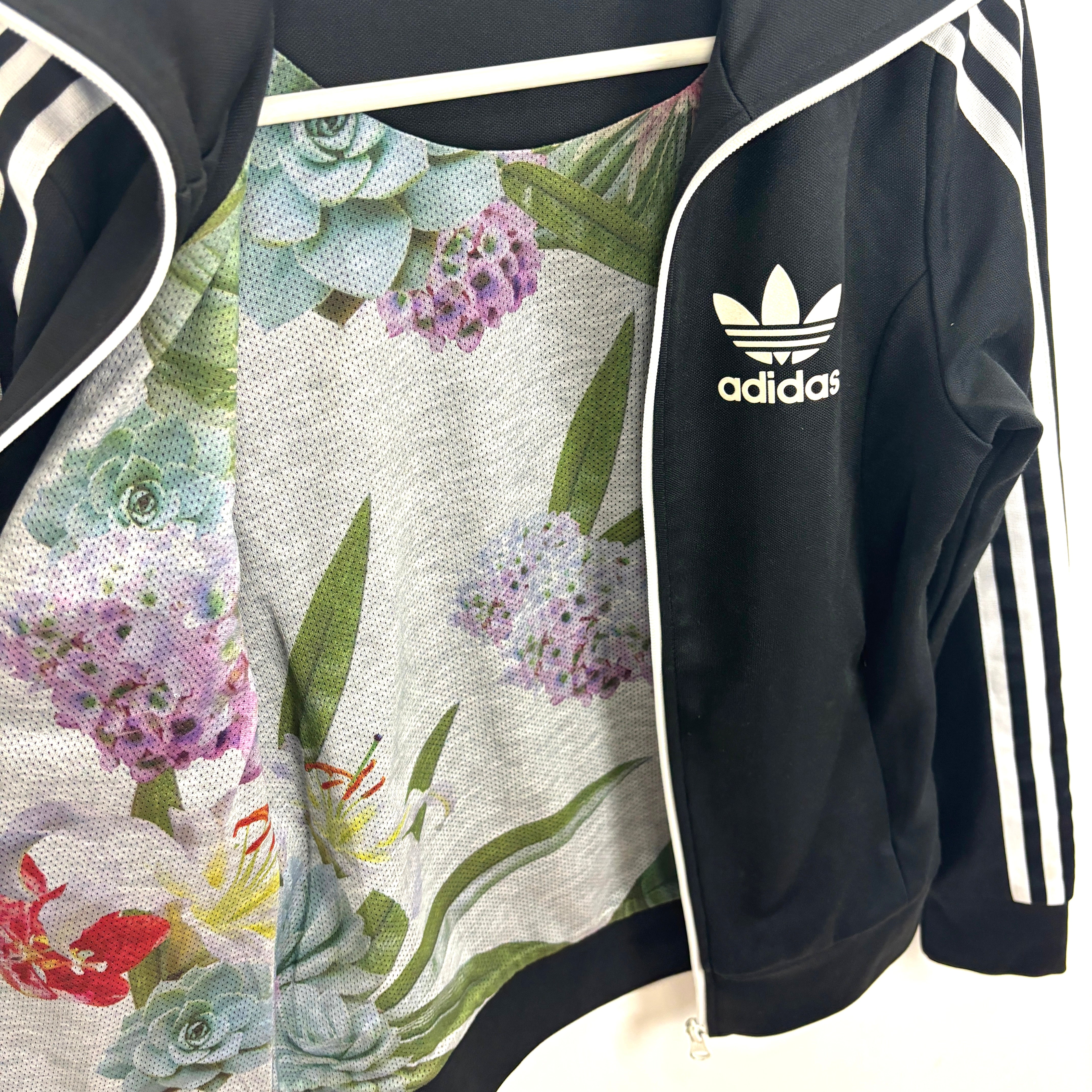 adidas Firebird Track Jacket Tracksuit Track TOP 3 Stripe black