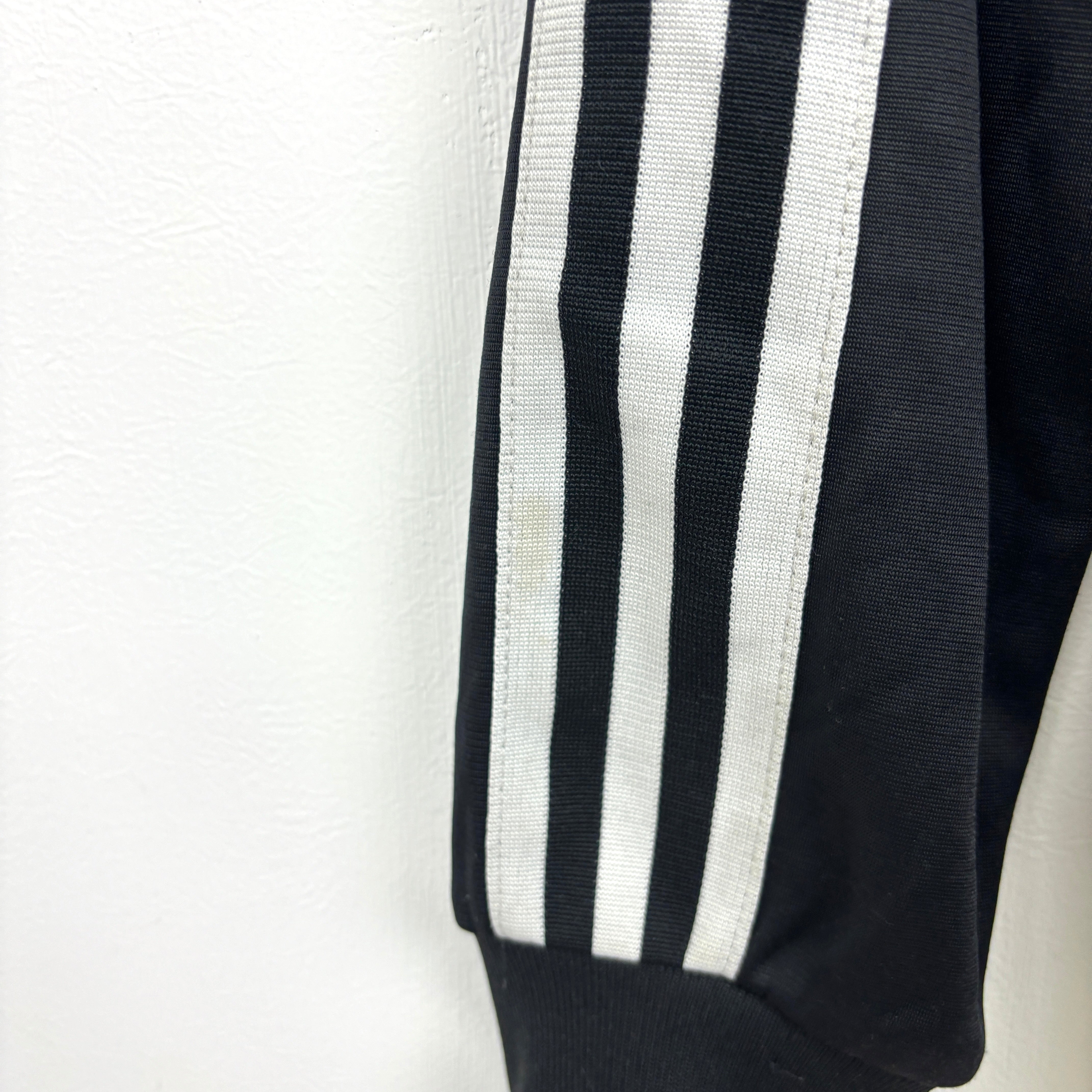 90s adidas Firebird Track Jacket Tracksuit Track TOP 3 Stripe black