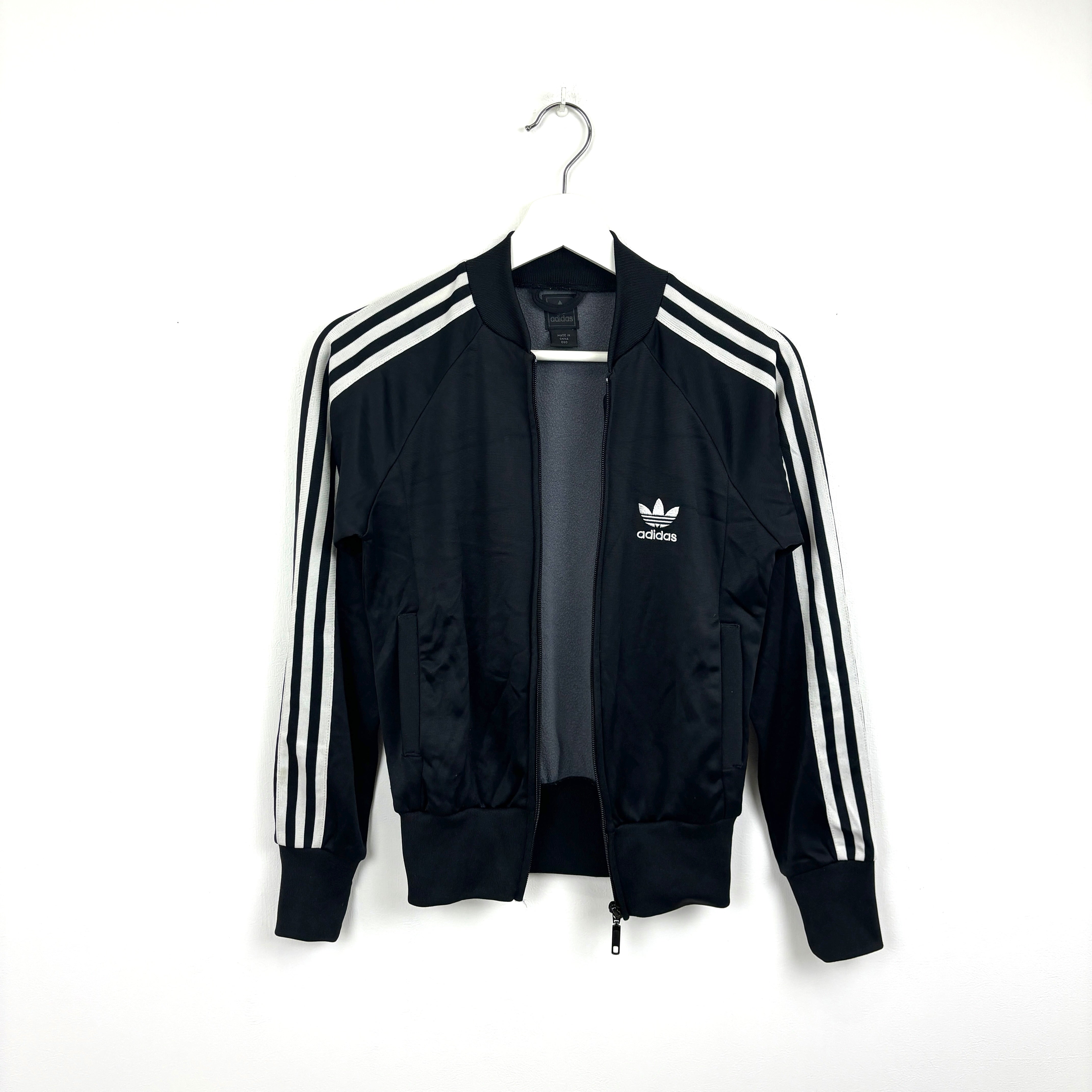 90s adidas Firebird Track Jacket Tracksuit Track TOP 3 Stripe black