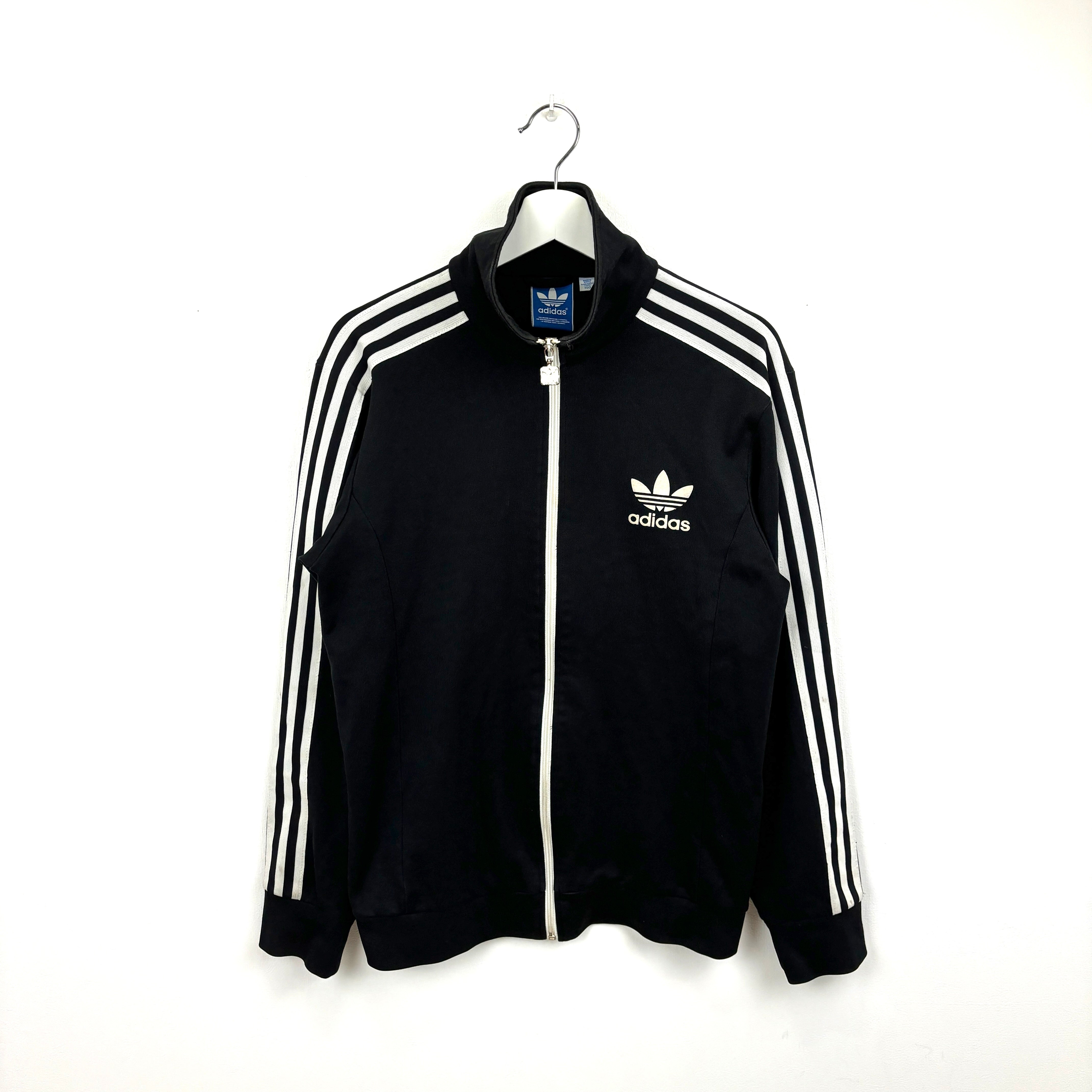 adidas Firebird Track Jacket Tracksuit Track TOP 3 Stripe black