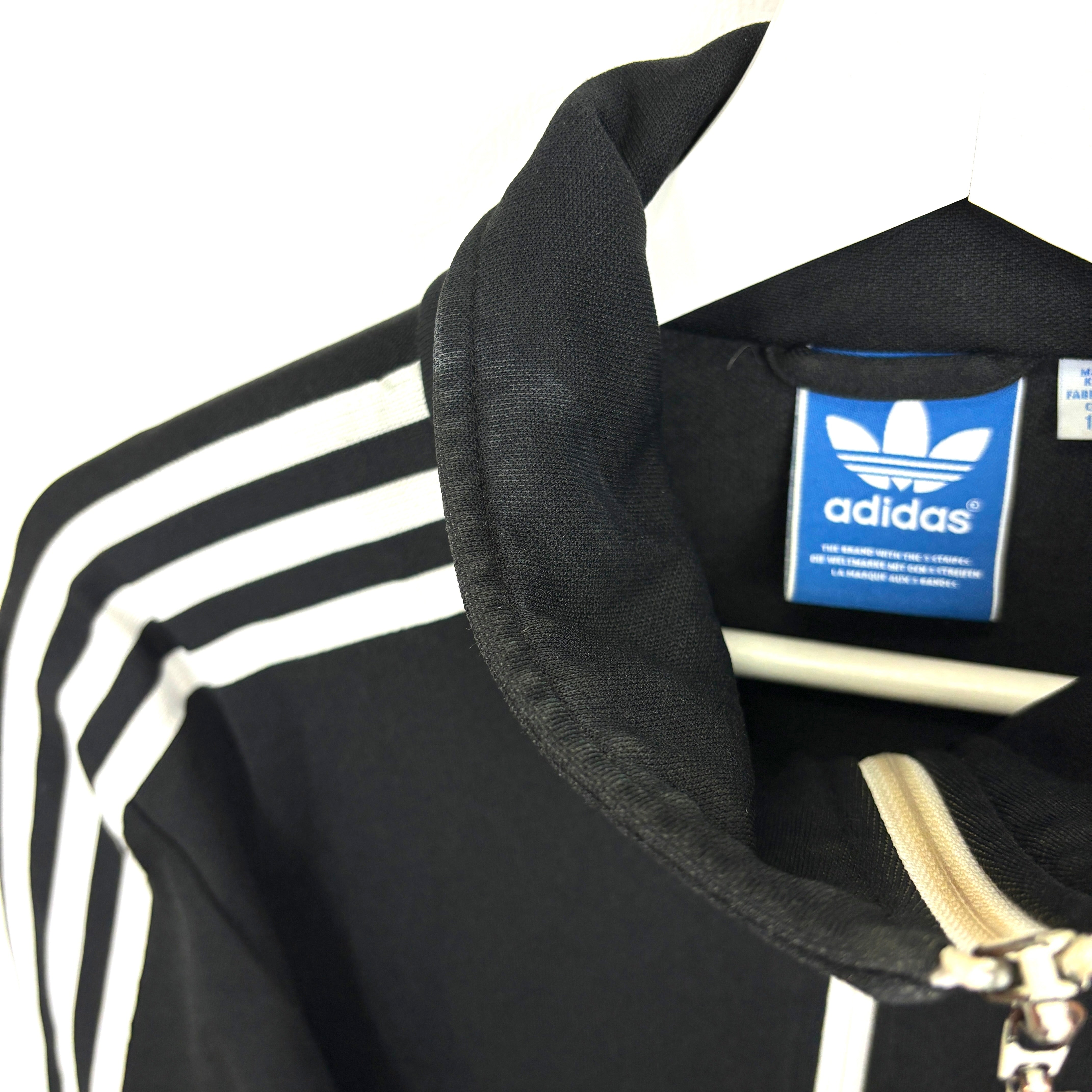 adidas Firebird Track Jacket Tracksuit Track TOP 3 Stripe black