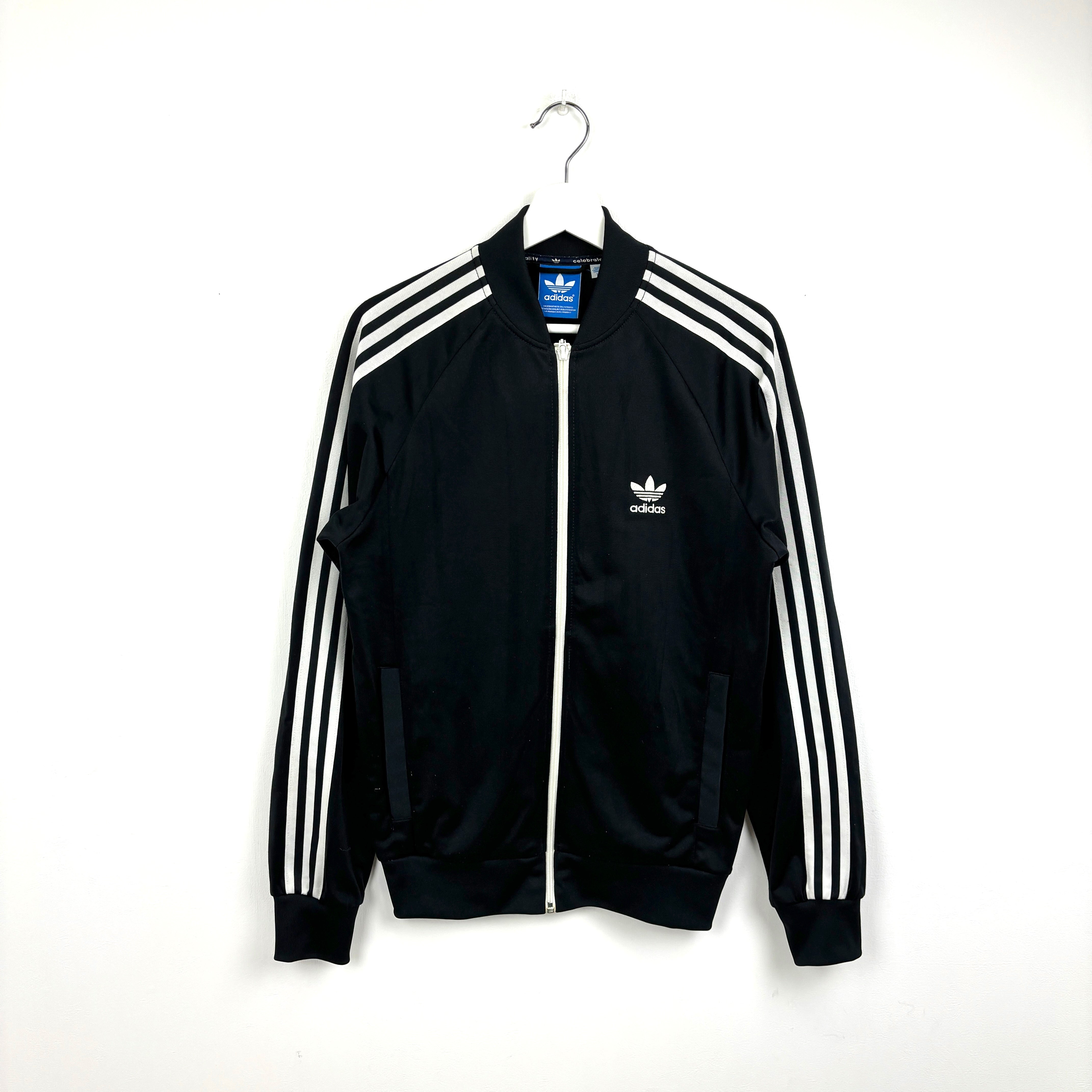 adidas Firebird Track Jacket Tracksuit Track TOP 3 Stripe black