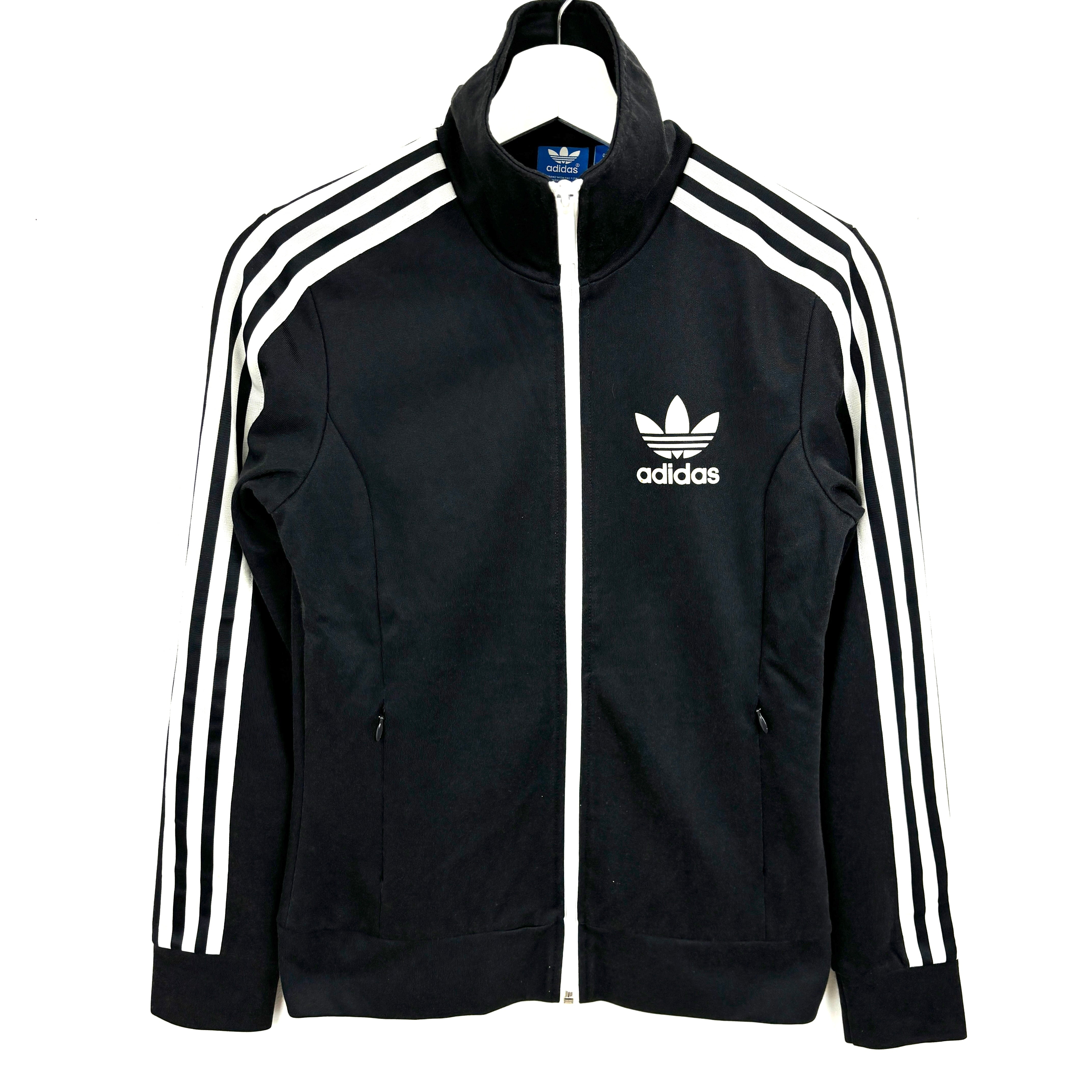 adidas Firebird Track Jacket Tracksuit Track TOP 3 Stripe black