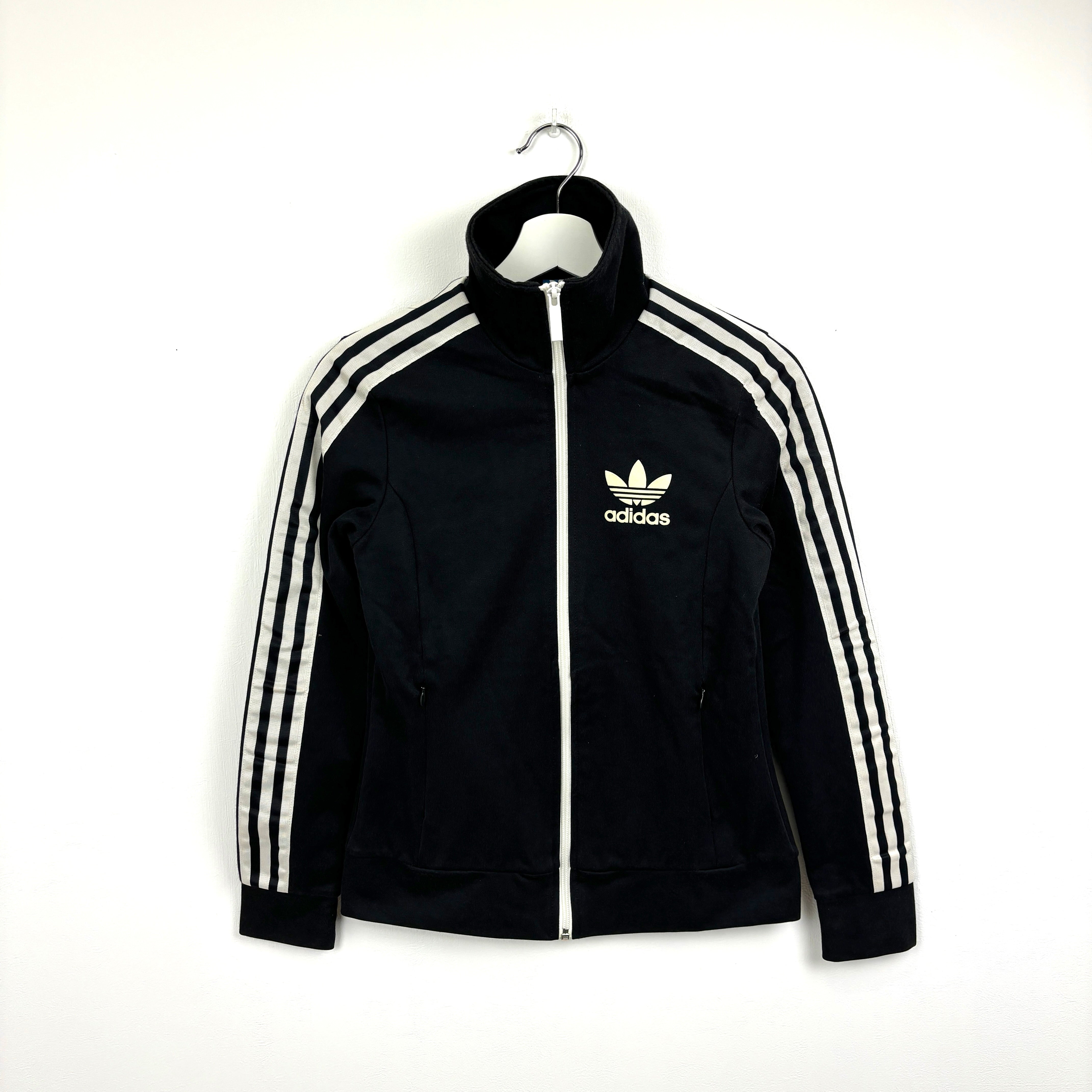 adidas Firebird Track Jacket Tracksuit Track TOP 3 Stripe black