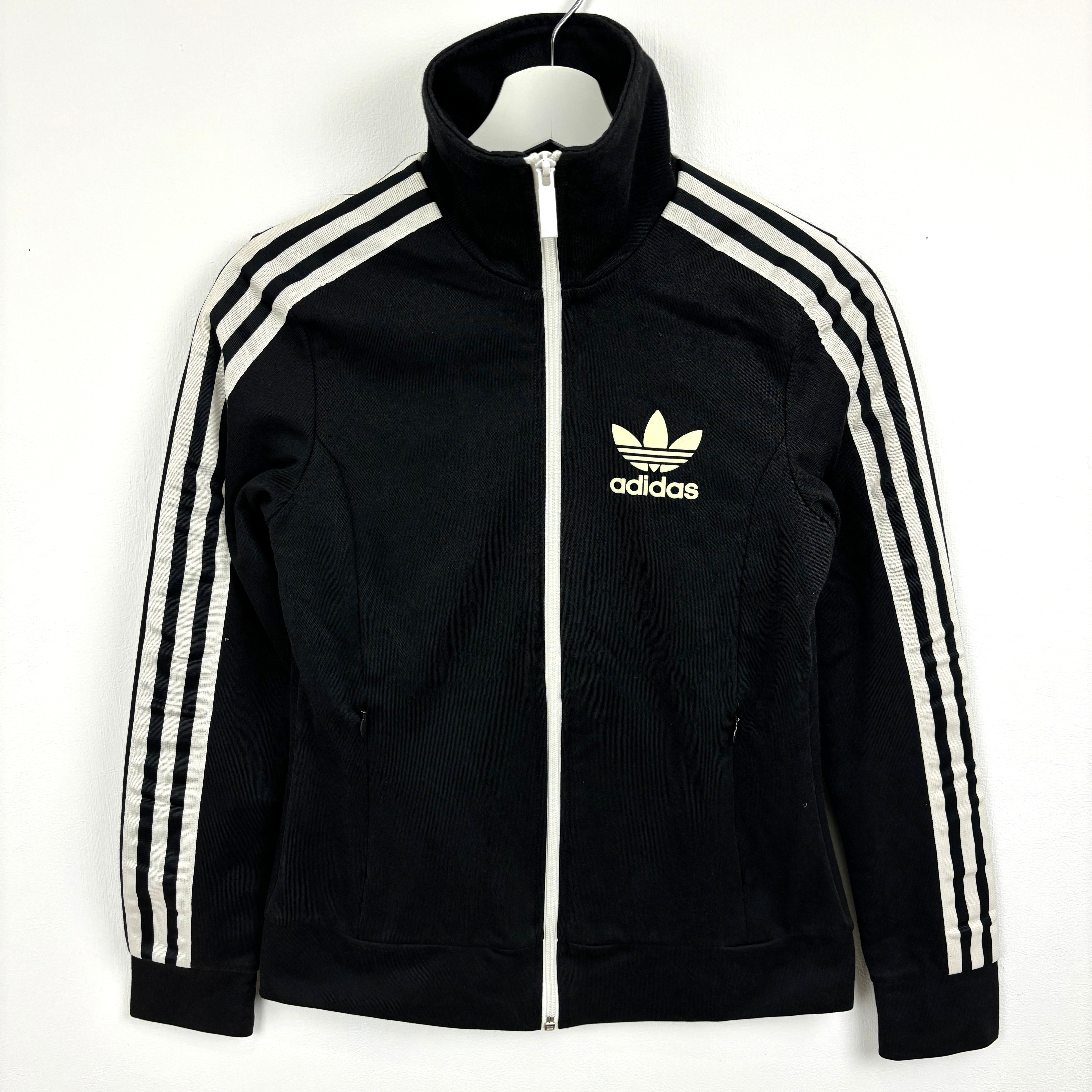 adidas Firebird Track Jacket Tracksuit Track TOP 3 Stripe black