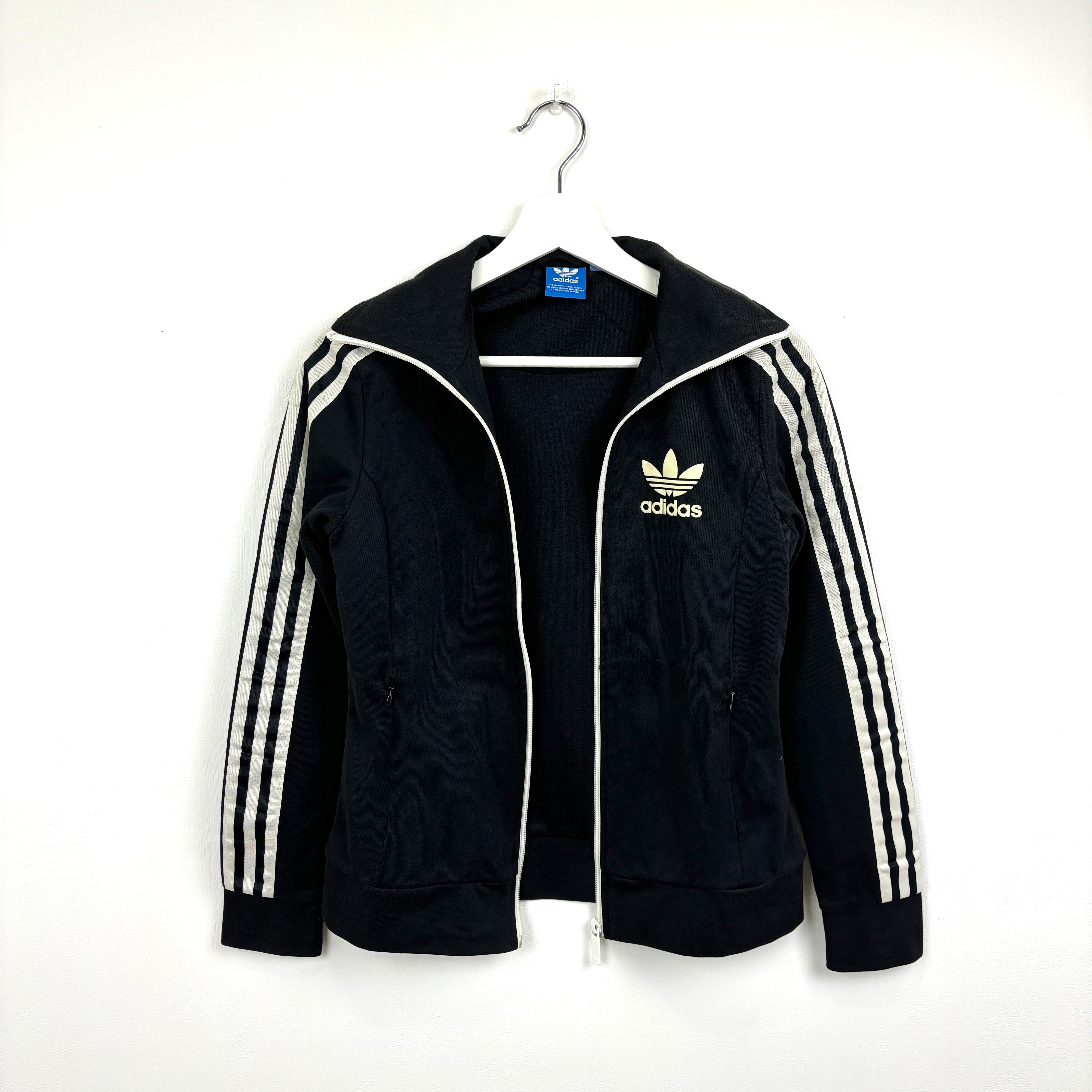 adidas Firebird Track Jacket Tracksuit Track TOP 3 Stripe black