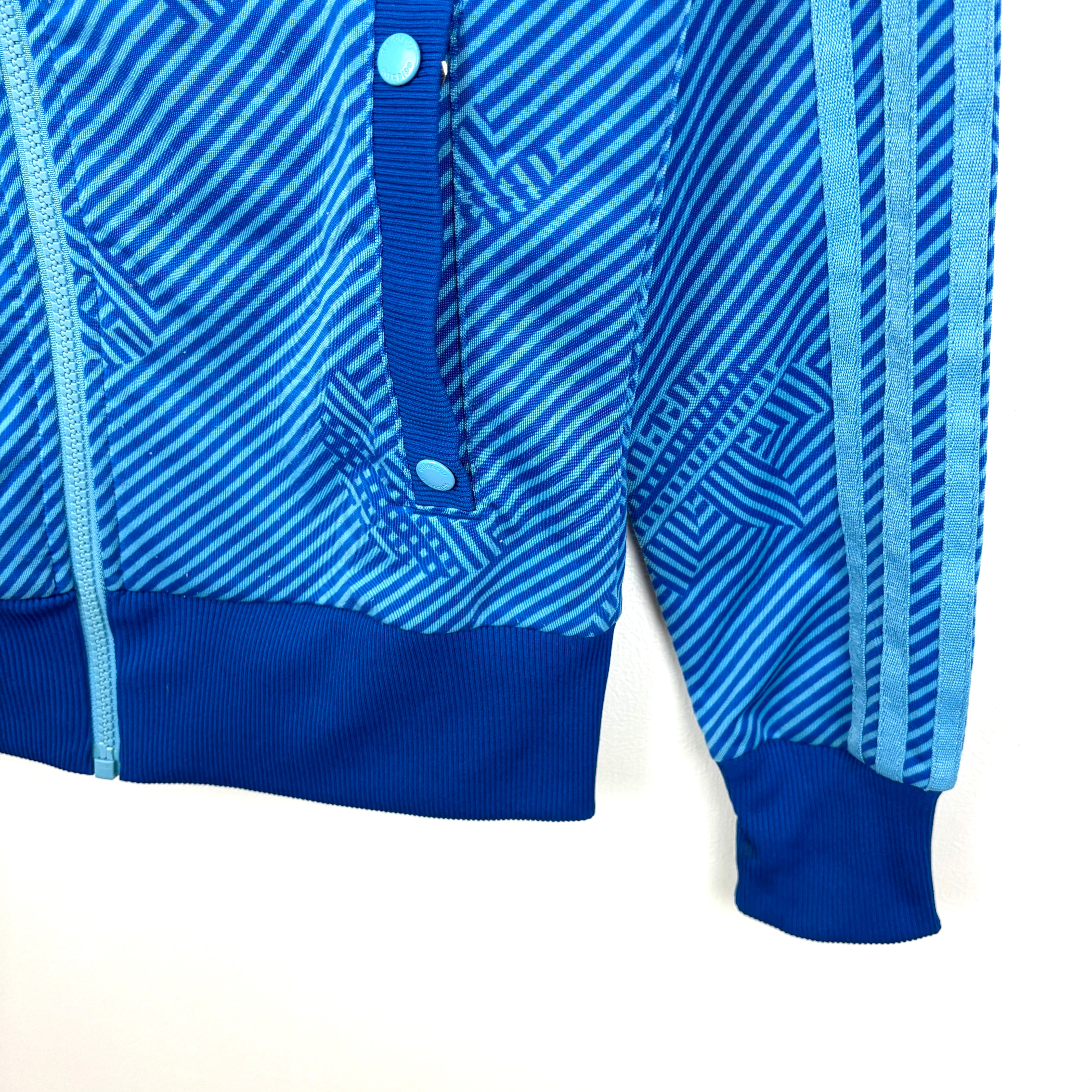 adidas Firebird Track Jacket Tracksuit Track TOP 3 Stripe blue