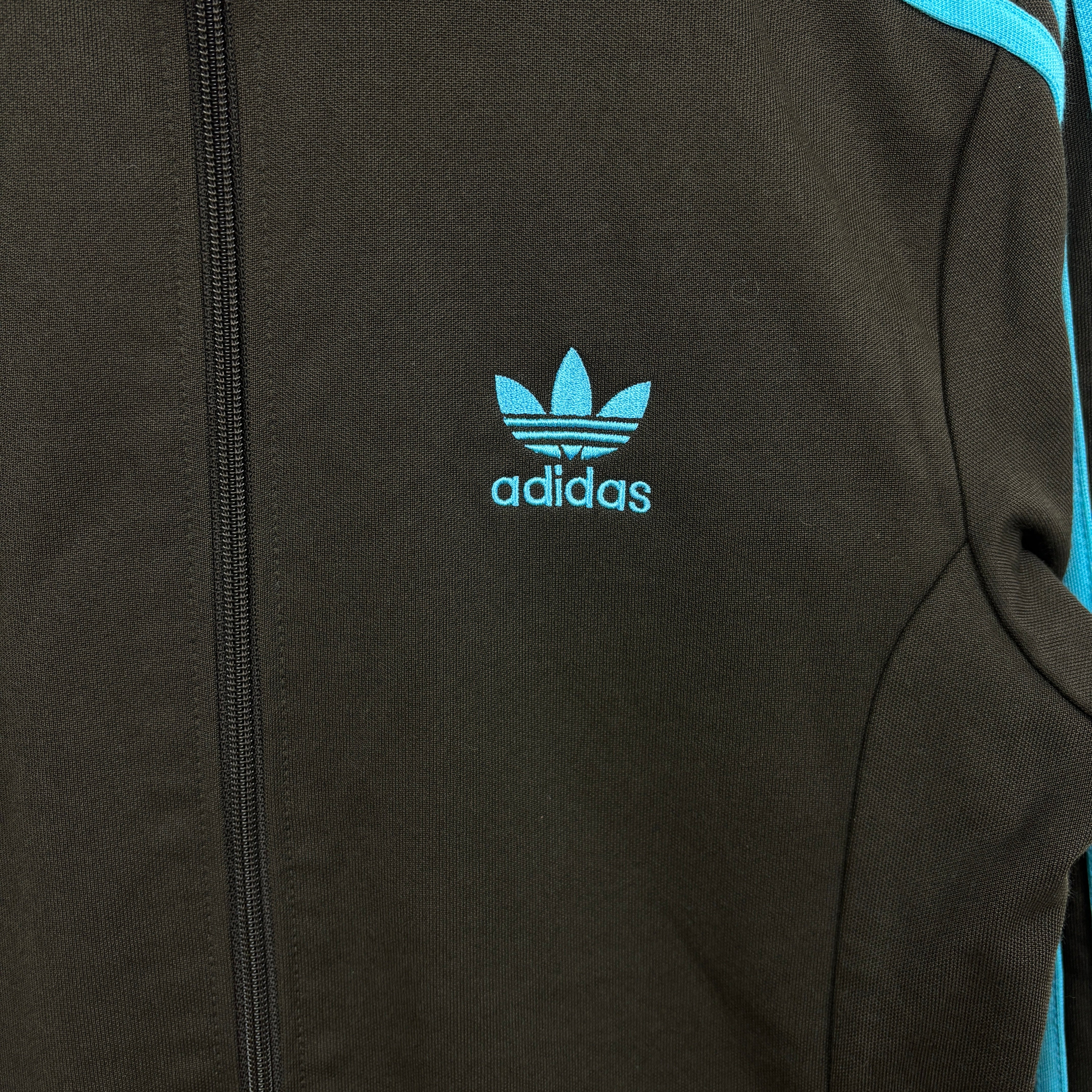 adidas Firebird Track Jacket Tracksuit Track TOP 3 Stripe brown