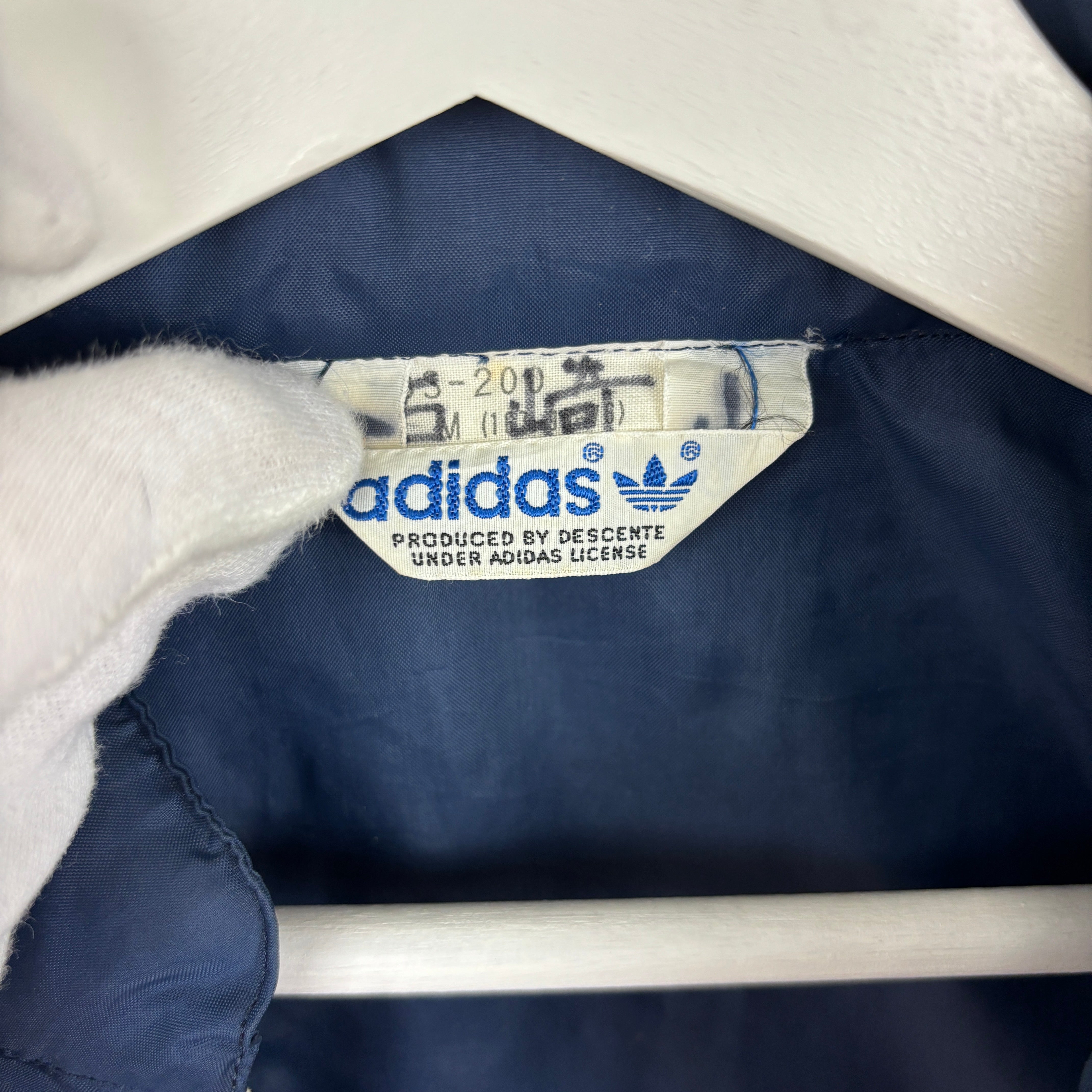 adidas 70s Nylon jacket Navy DESCENTE