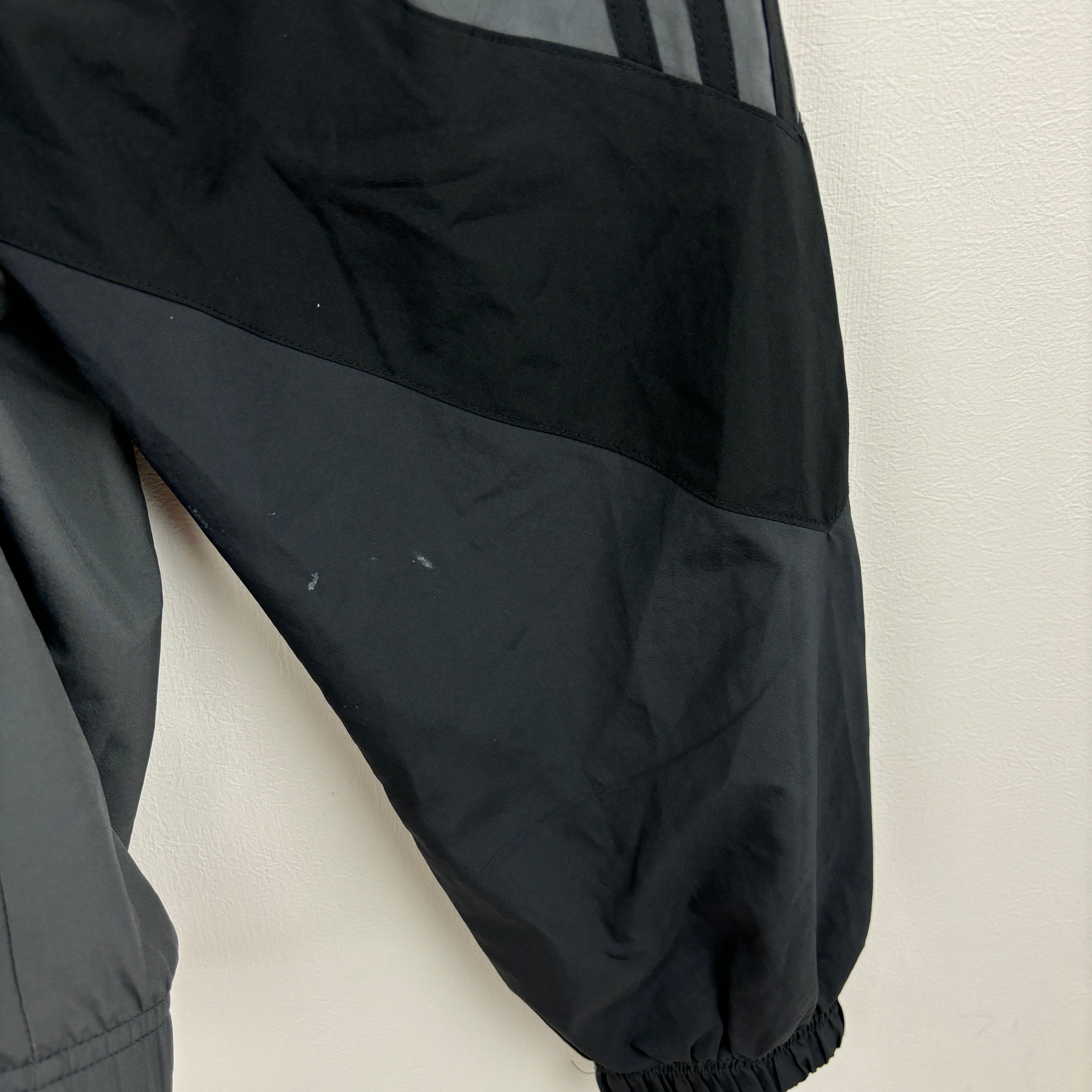 adidas nylon jacket black×gray TRACK TOP