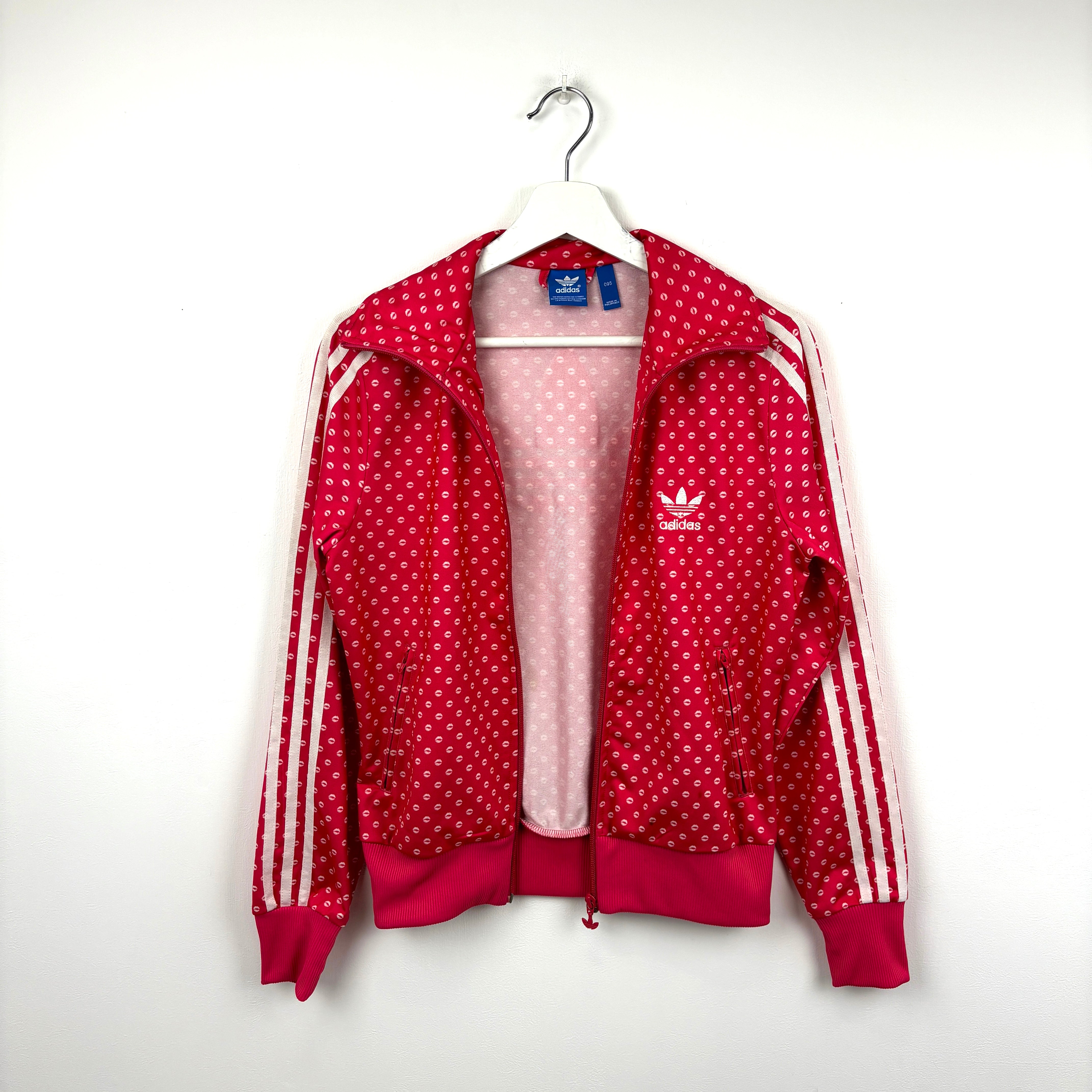 adidas Firebird Track Jacket Tracksuit Track Top pink Lip