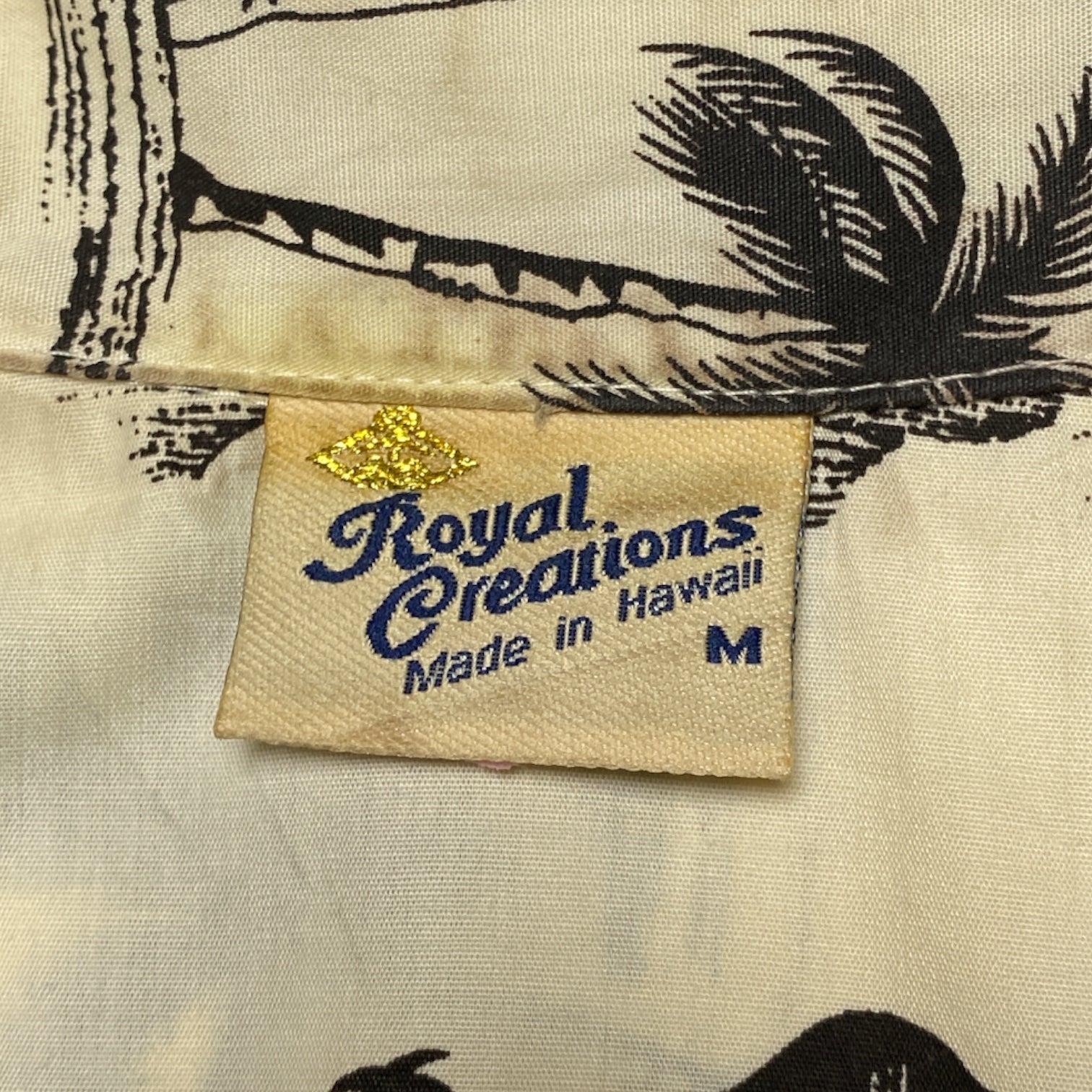 Royal Creations Hawaiian Aloha Shirt Made in HAWAI.USA