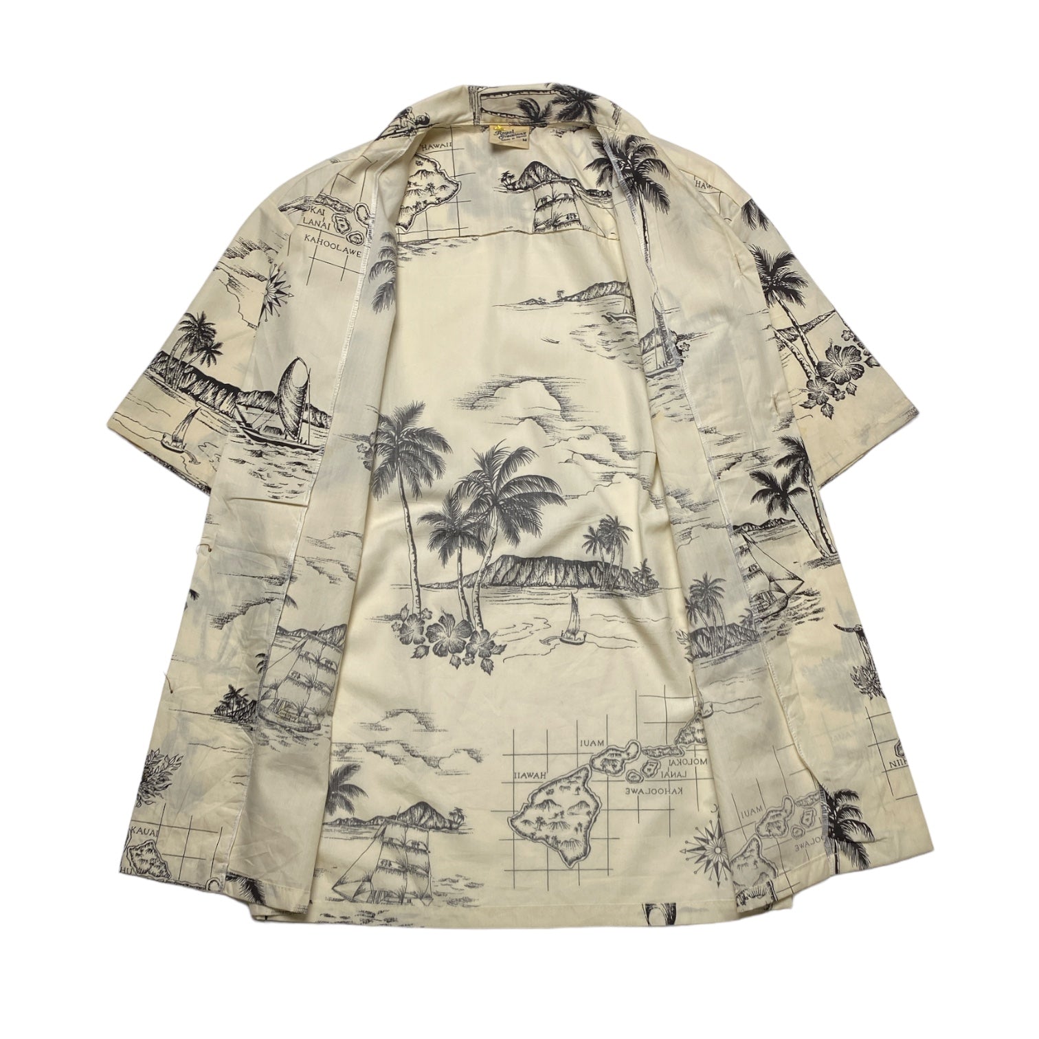 Royal Creations Hawaiian Aloha Shirt Made in HAWAI.USA