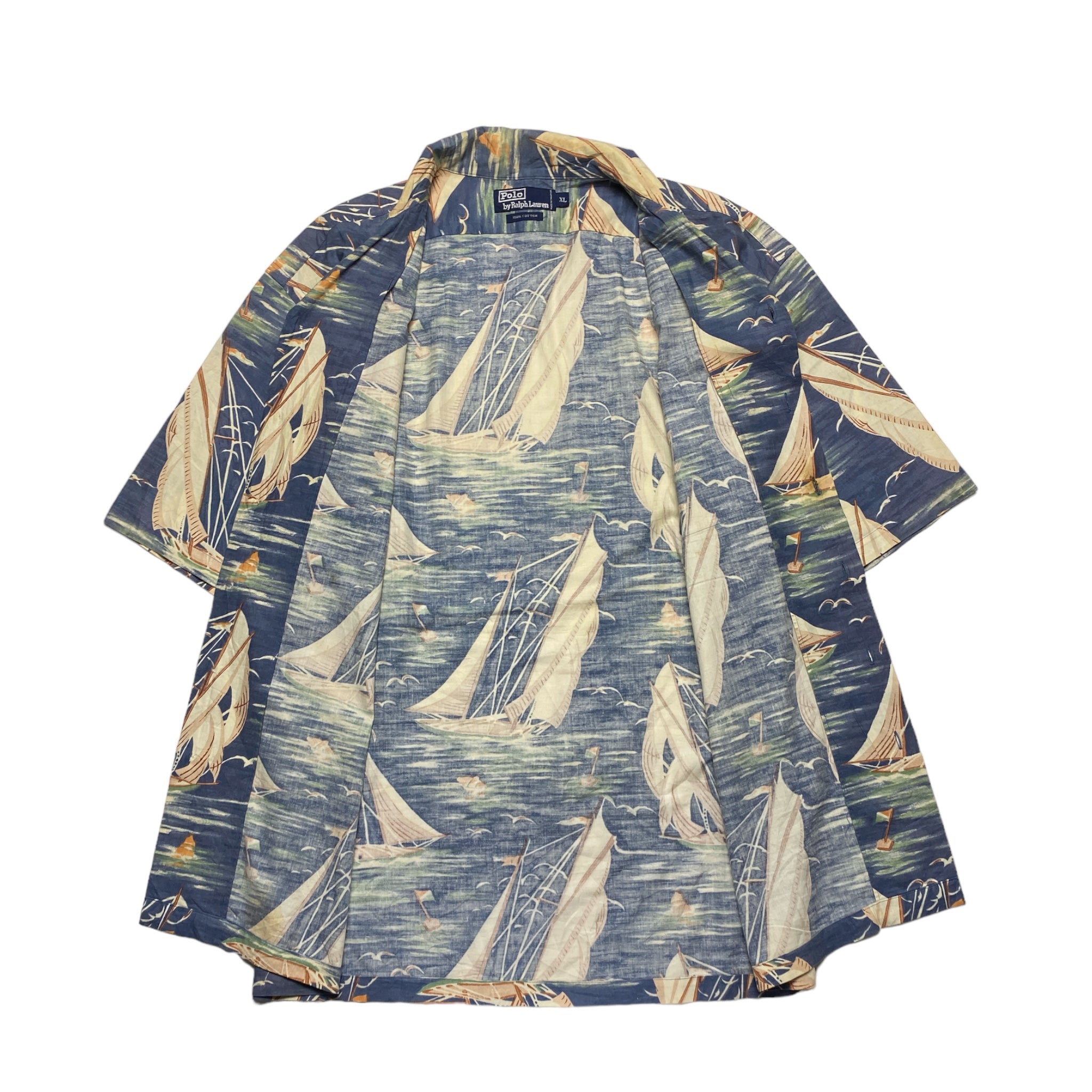 90's Polo by ‎Polo Ralph Lauren S/S shirt Hawaiian Aloha Shirt